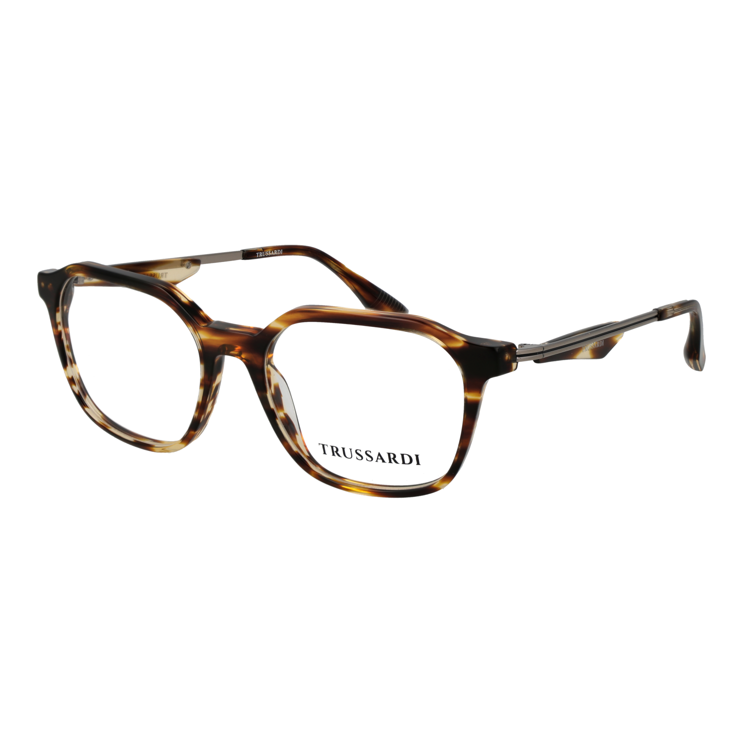 Trussardi TSM6014 53E01 optical frames side view