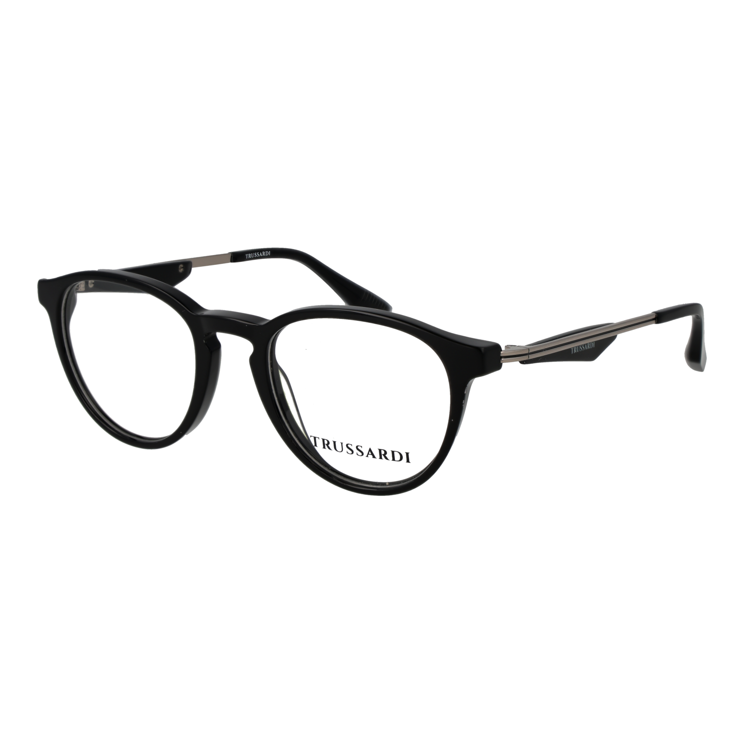 Trussardi TSM6017 49A01 optical frames side view
