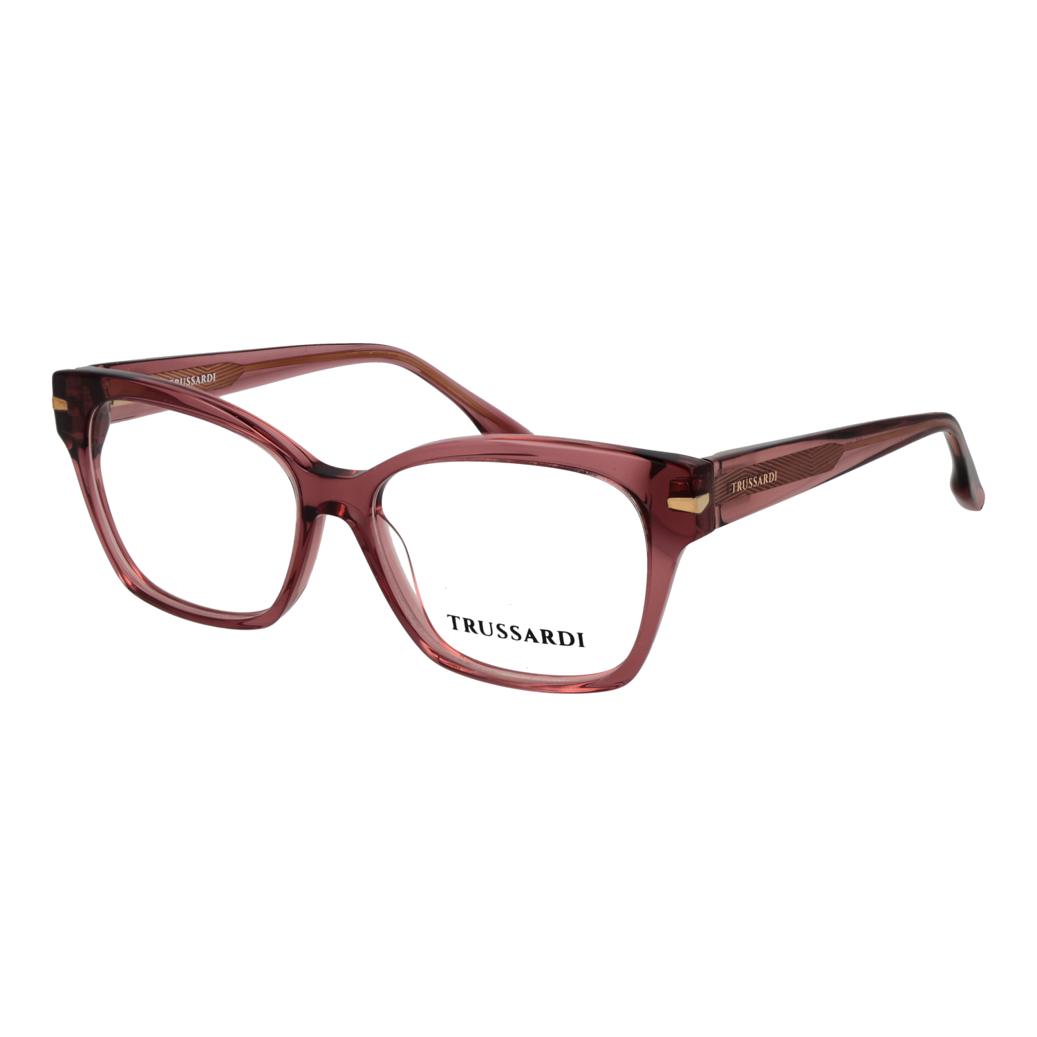 Trussardi TSW6027 54T01 optical frames side view