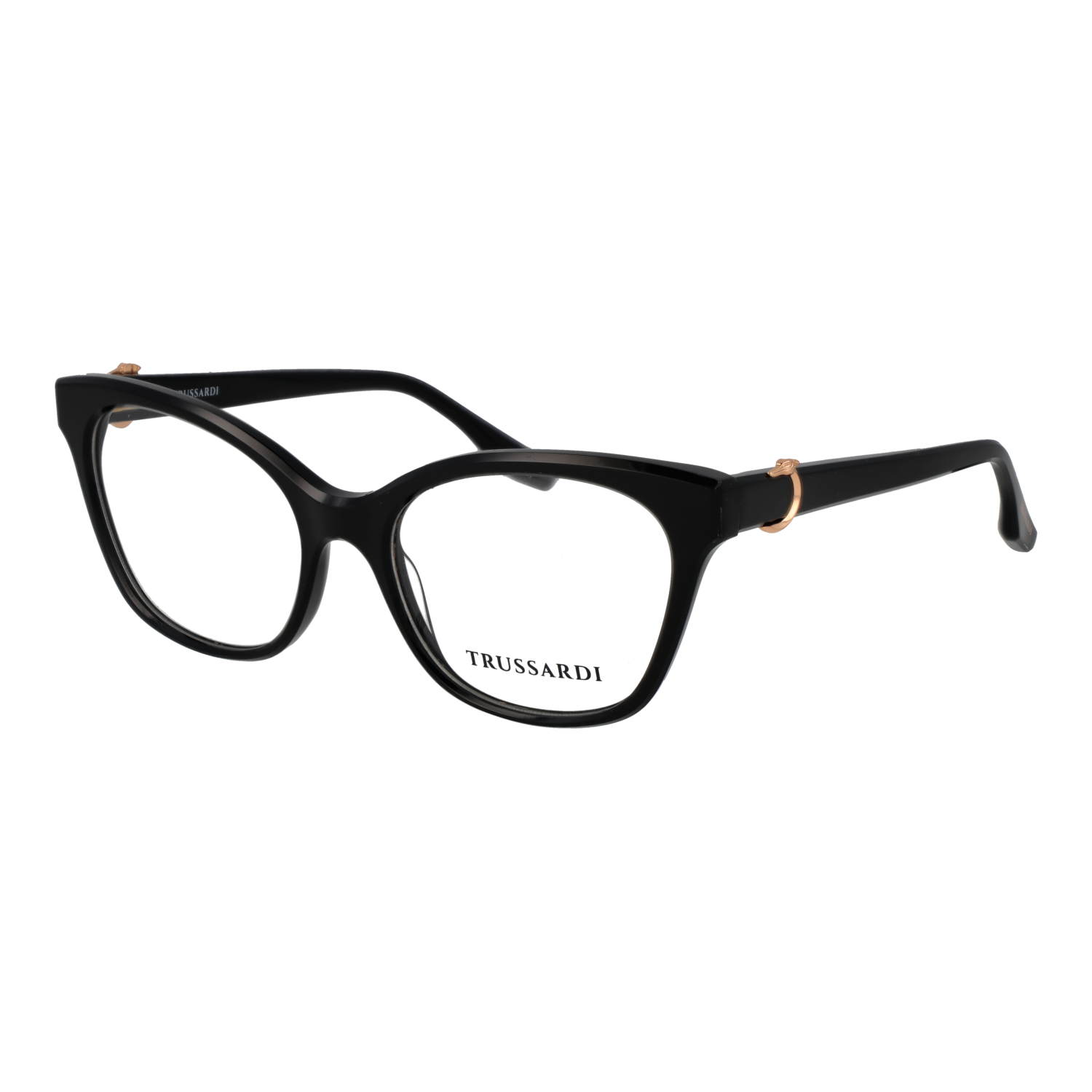 Trussardi TSW6028 55A01 optical frames side view