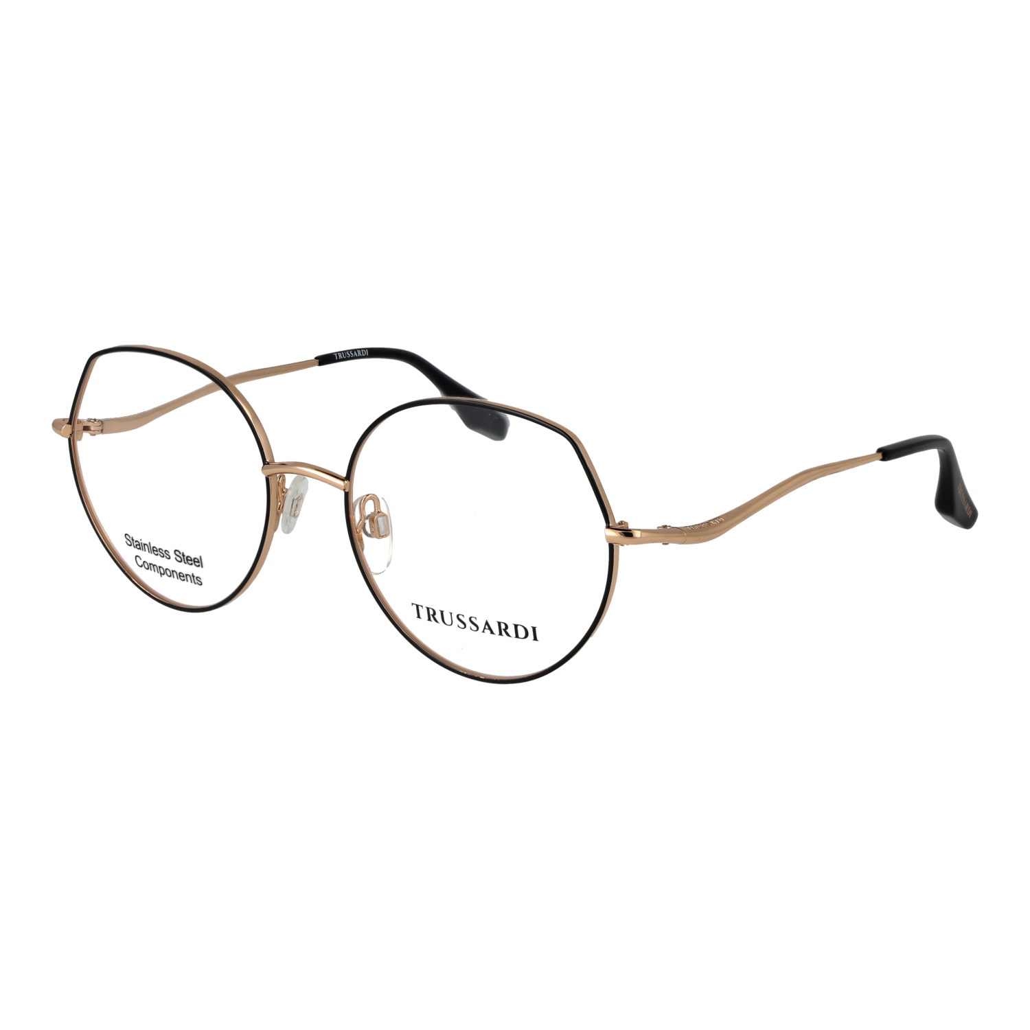 Trussardi TSW1039 5409A optical frames side view