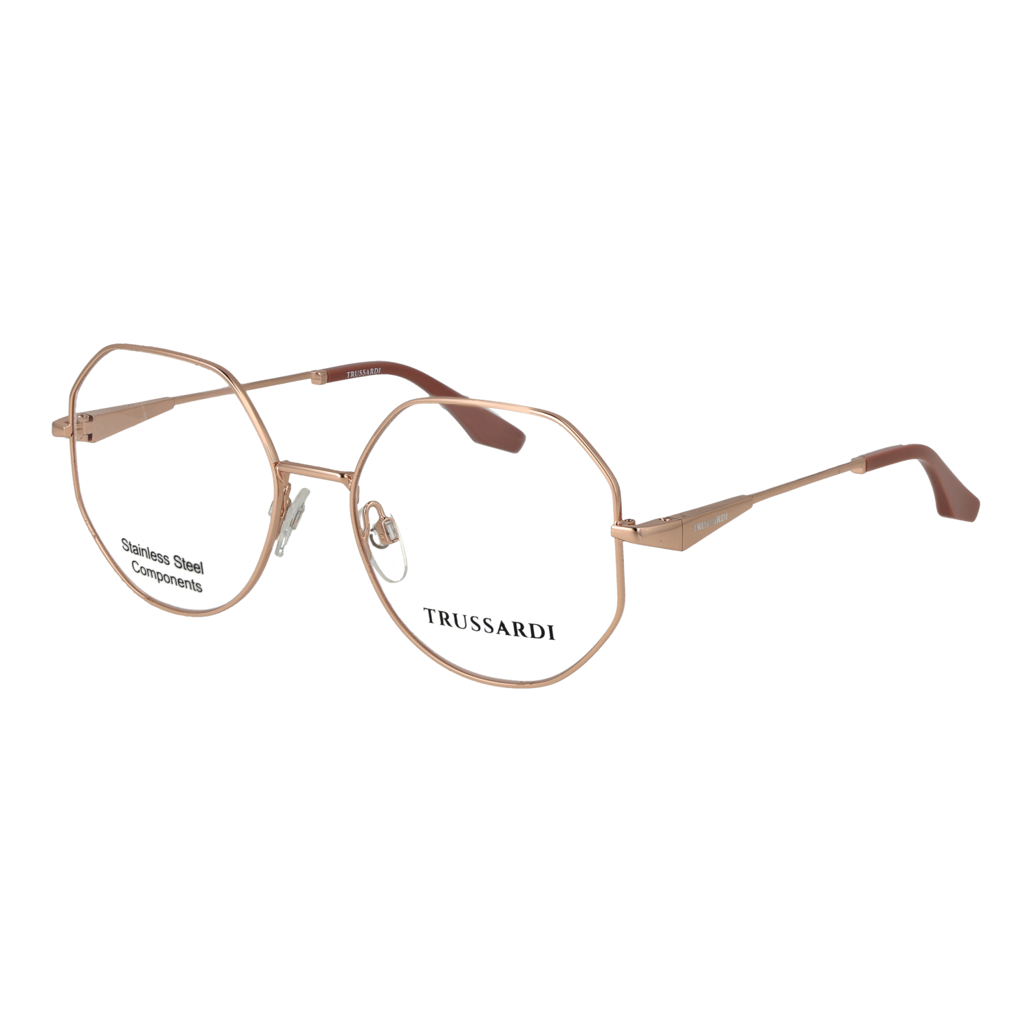 Trussardi TSW1042 5305A optical frames side view