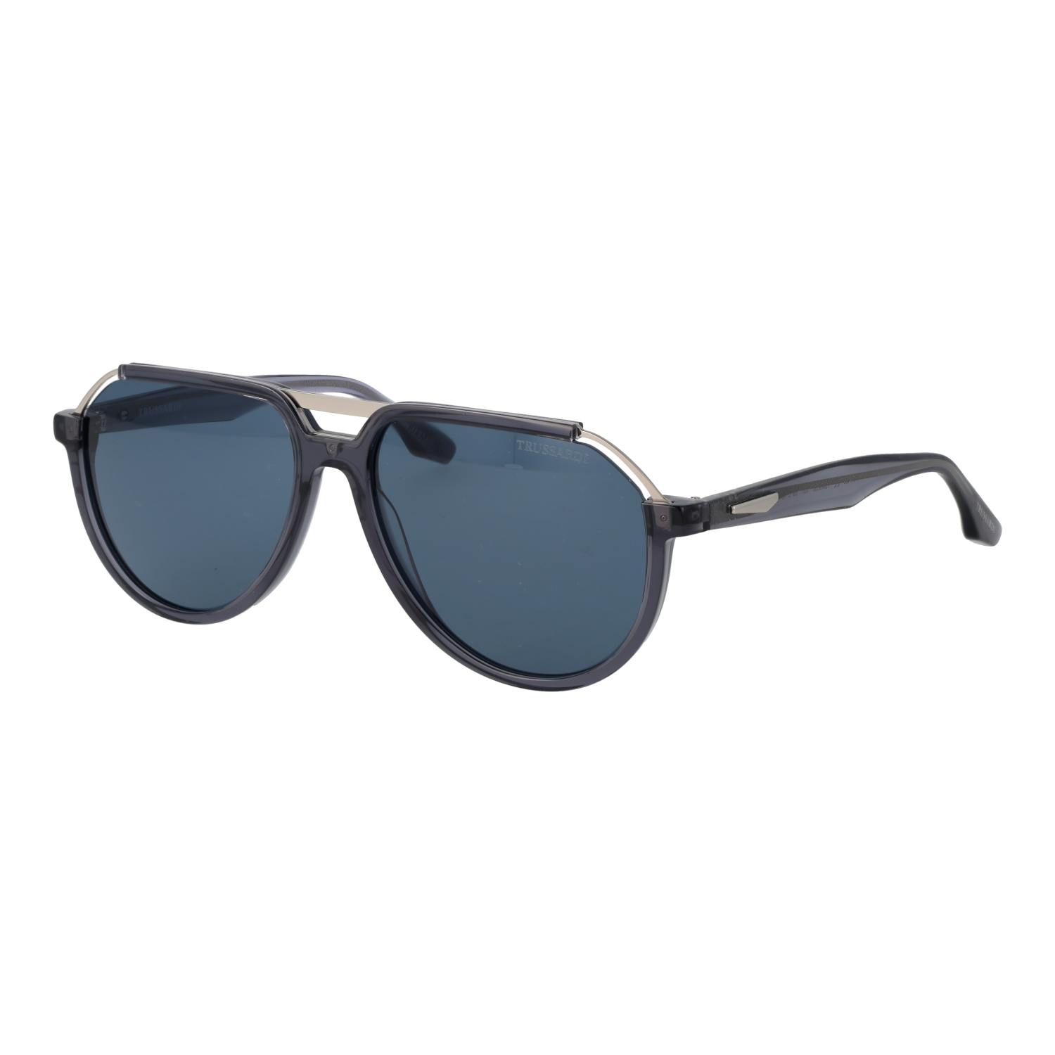 Trussardi TSM9036 59T01 sunglasses side view