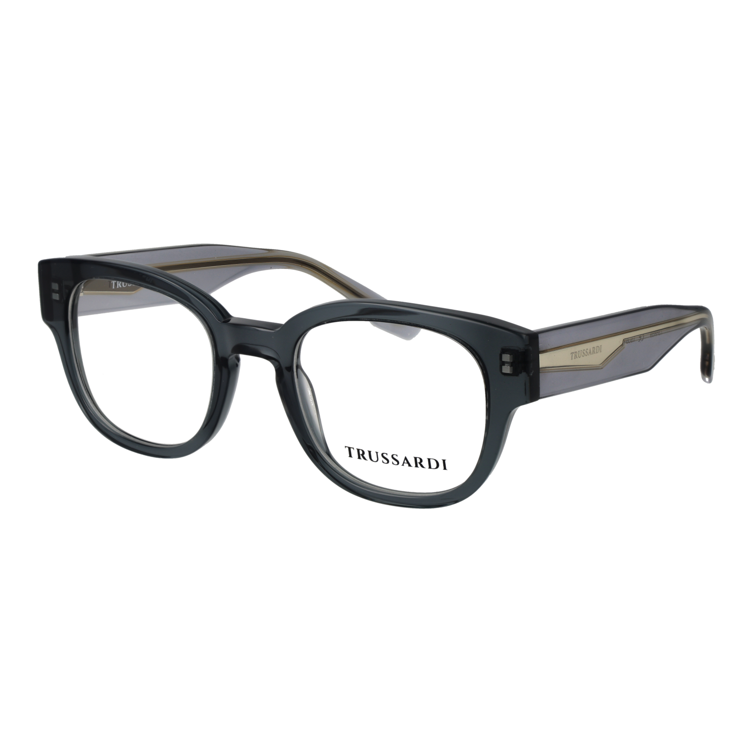 Trussardi TSU6042 50T02 optical frames side view