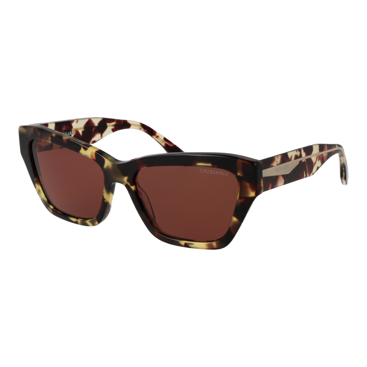 Trussardi TSW9030 57G21 sunglasses side view