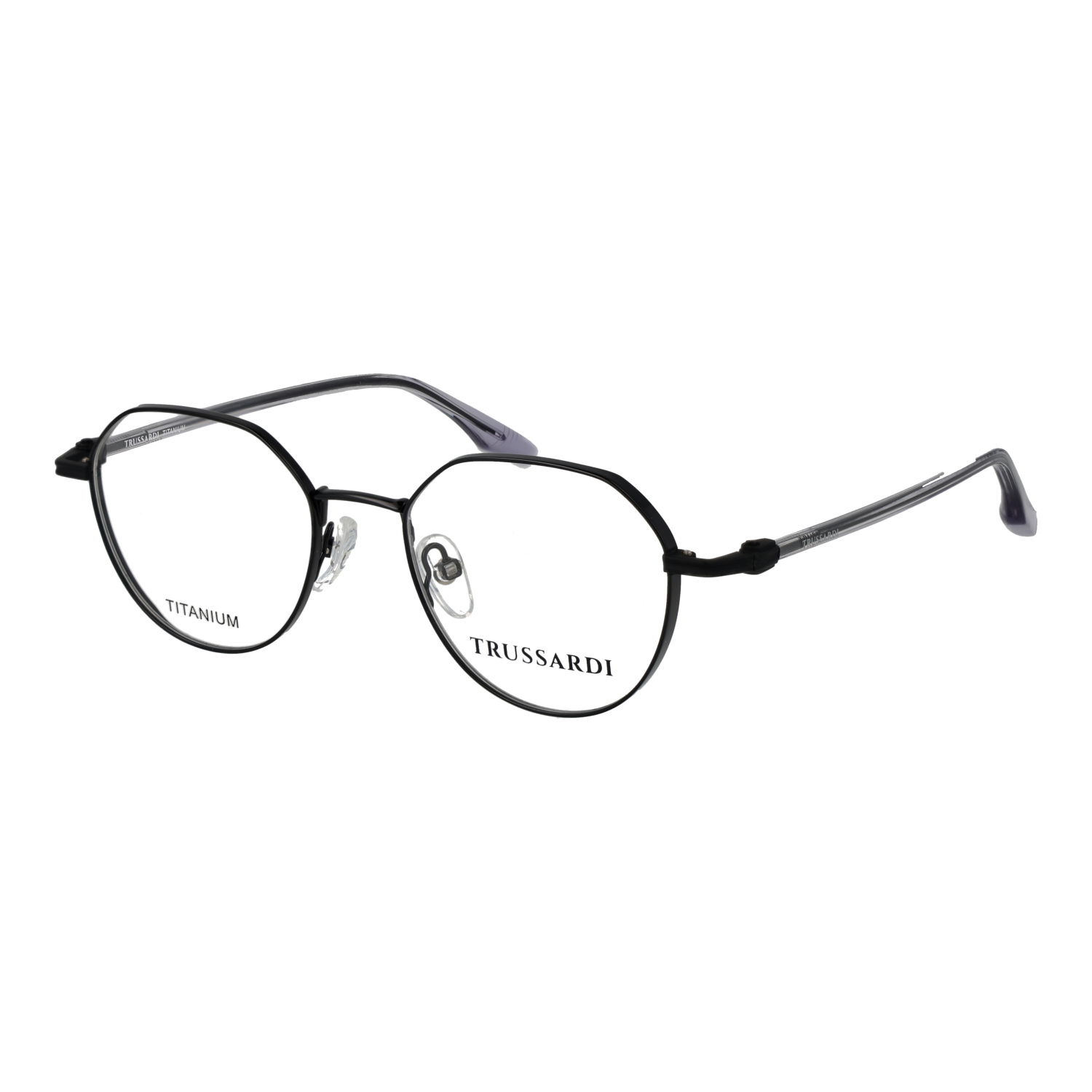 Trussardi TSM1045T 4809A optical frames side view