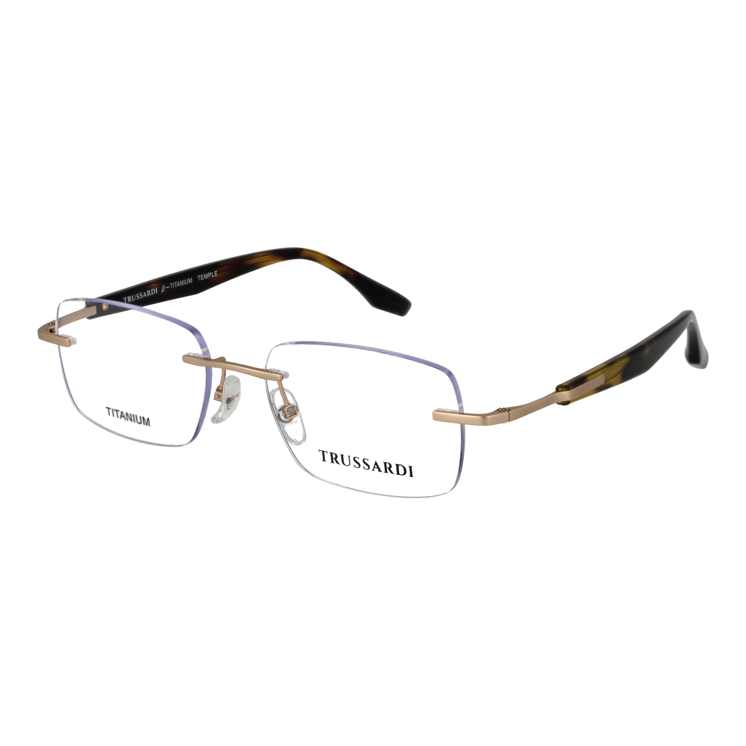 Trussardi TSM1051T 5404A optical frames side view