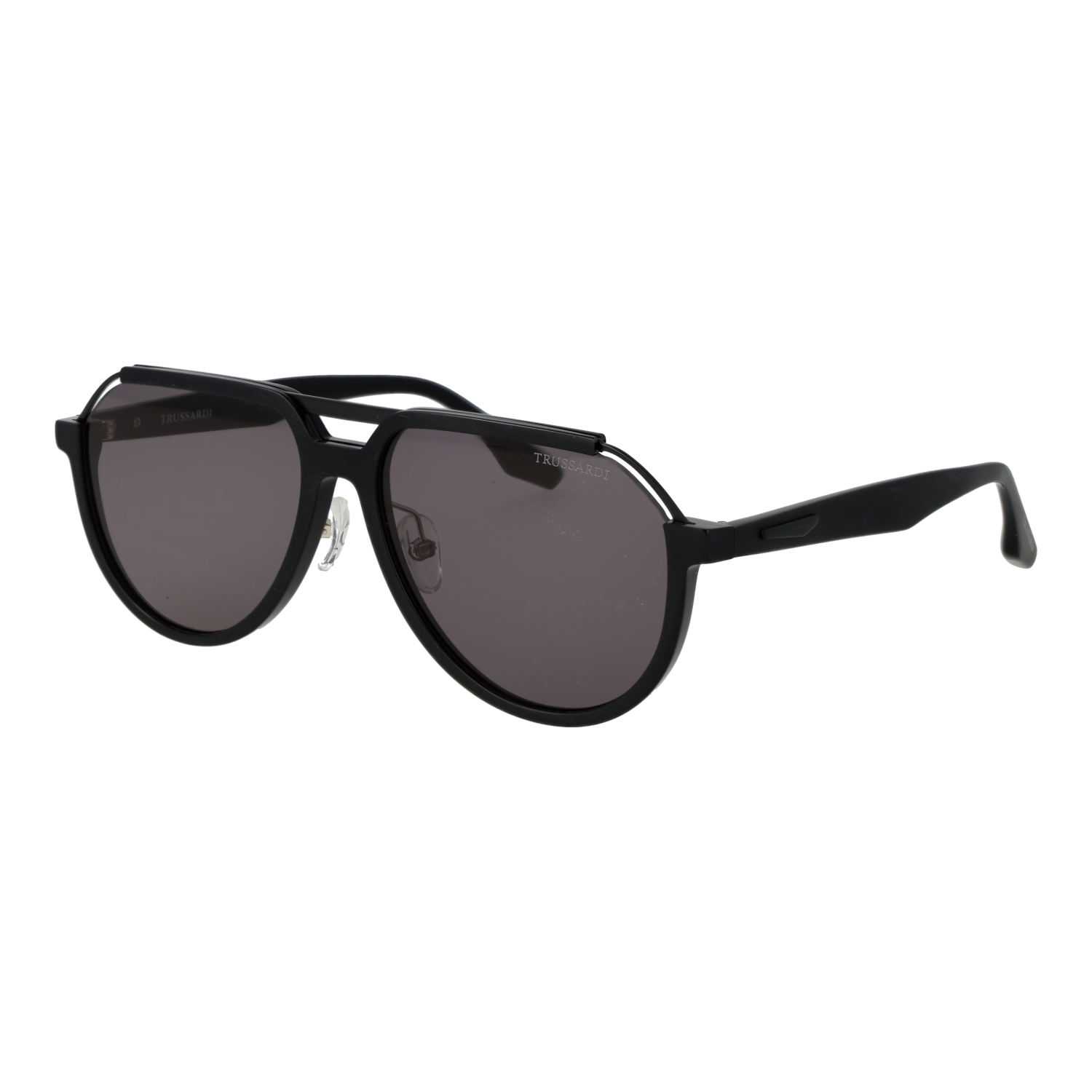 Trussardi TSM9042 59A01 sunglasses side view