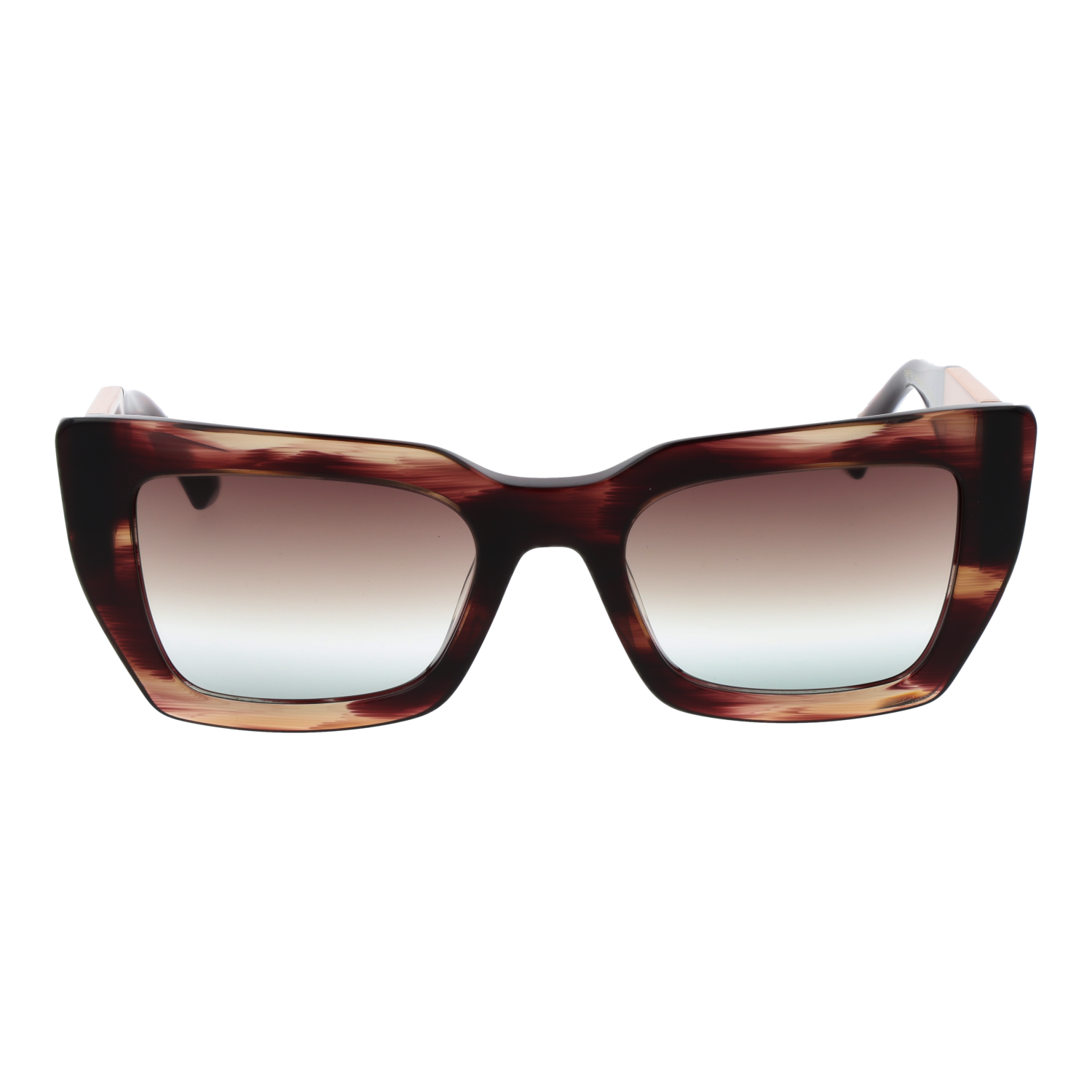 Ana Hickmann AH9408 53E01 front view with Brown lenses