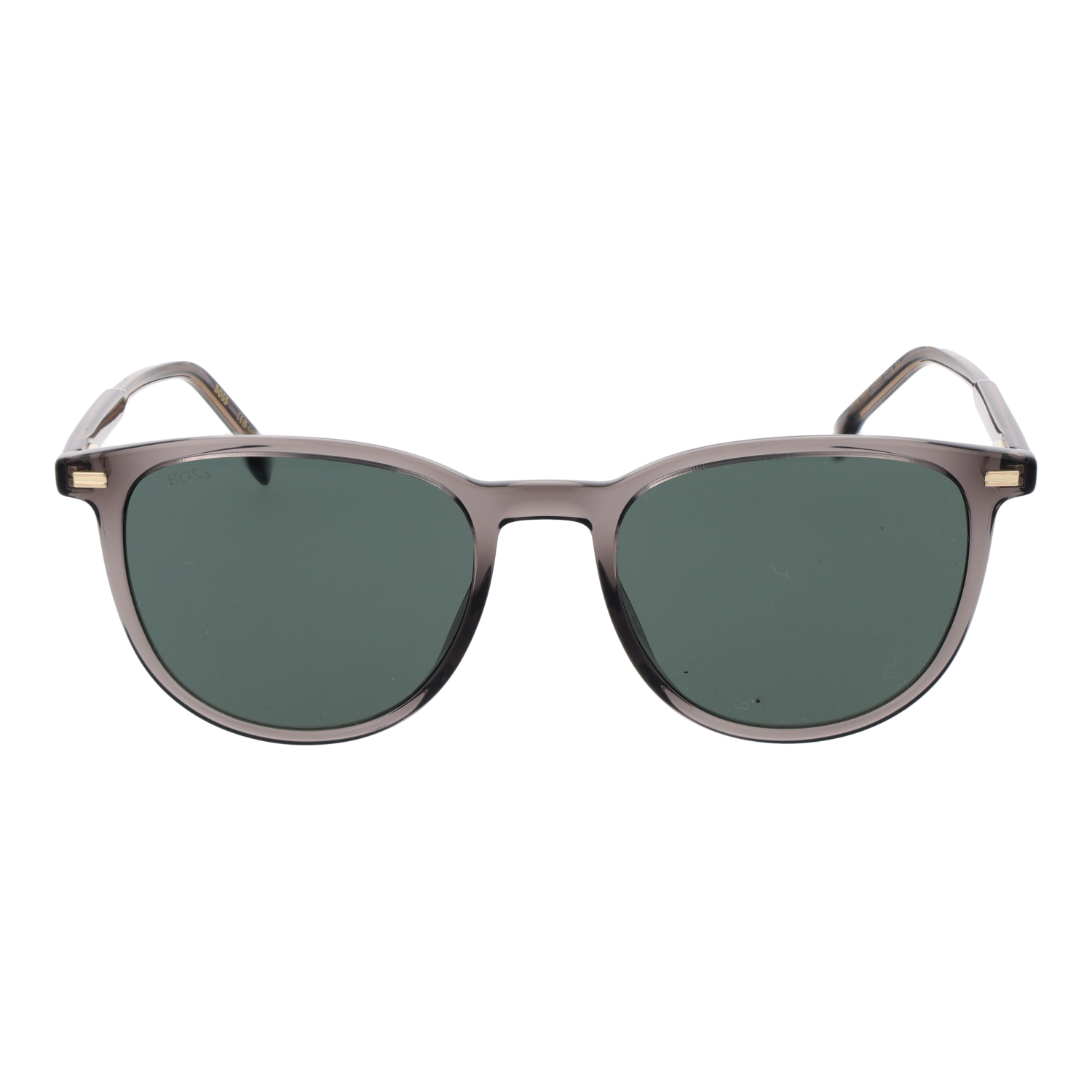 Boss BOSS 1881/S 5209QQT front view with Green lenses
