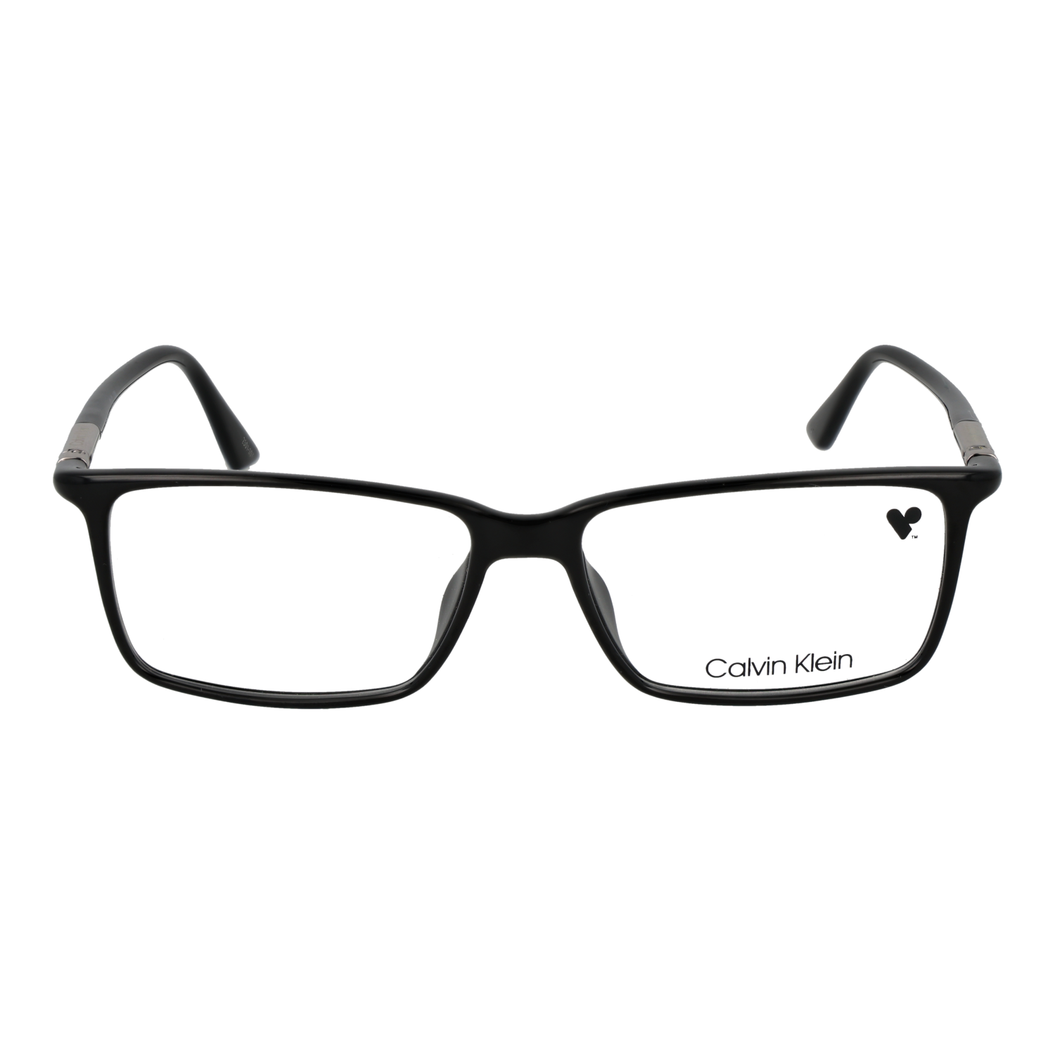 Calvin Klein CK21523 55001 front view – Plastic frame