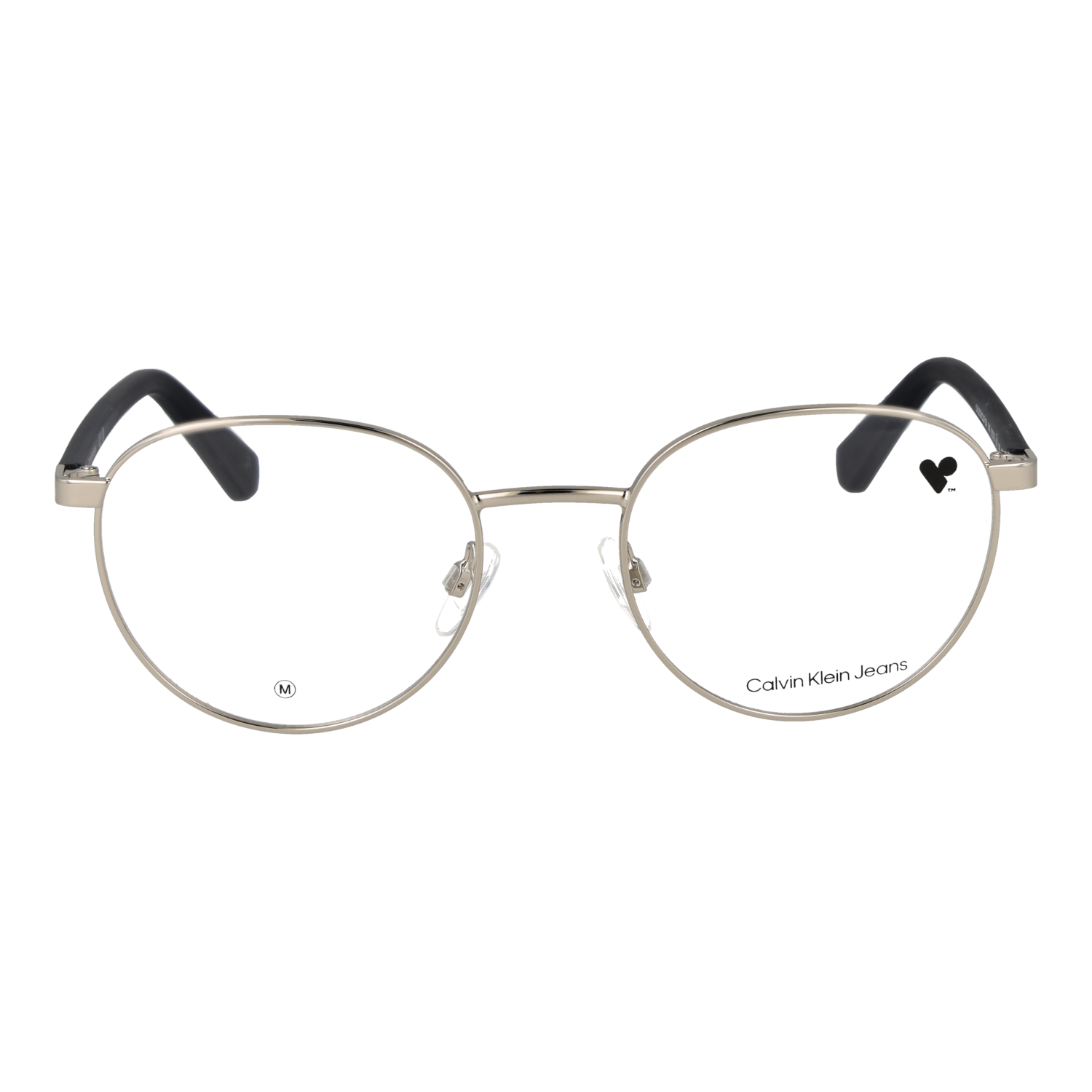 Calvin Klein Jeans CKJ23221 CLIP-ON 52040 front view – Metal frame