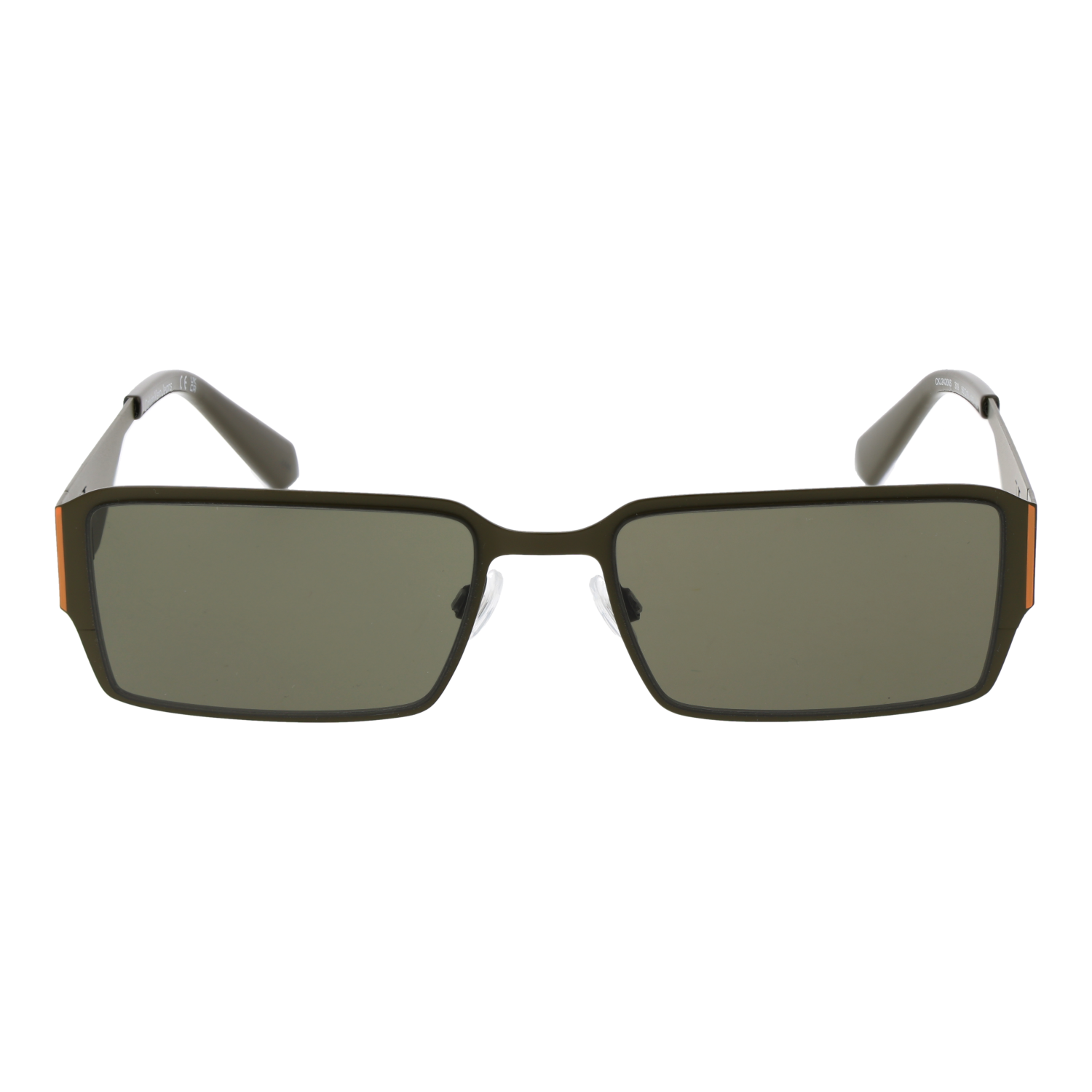 Calvin Klein Jeans CKJ24206S 56309 front view with Green lenses