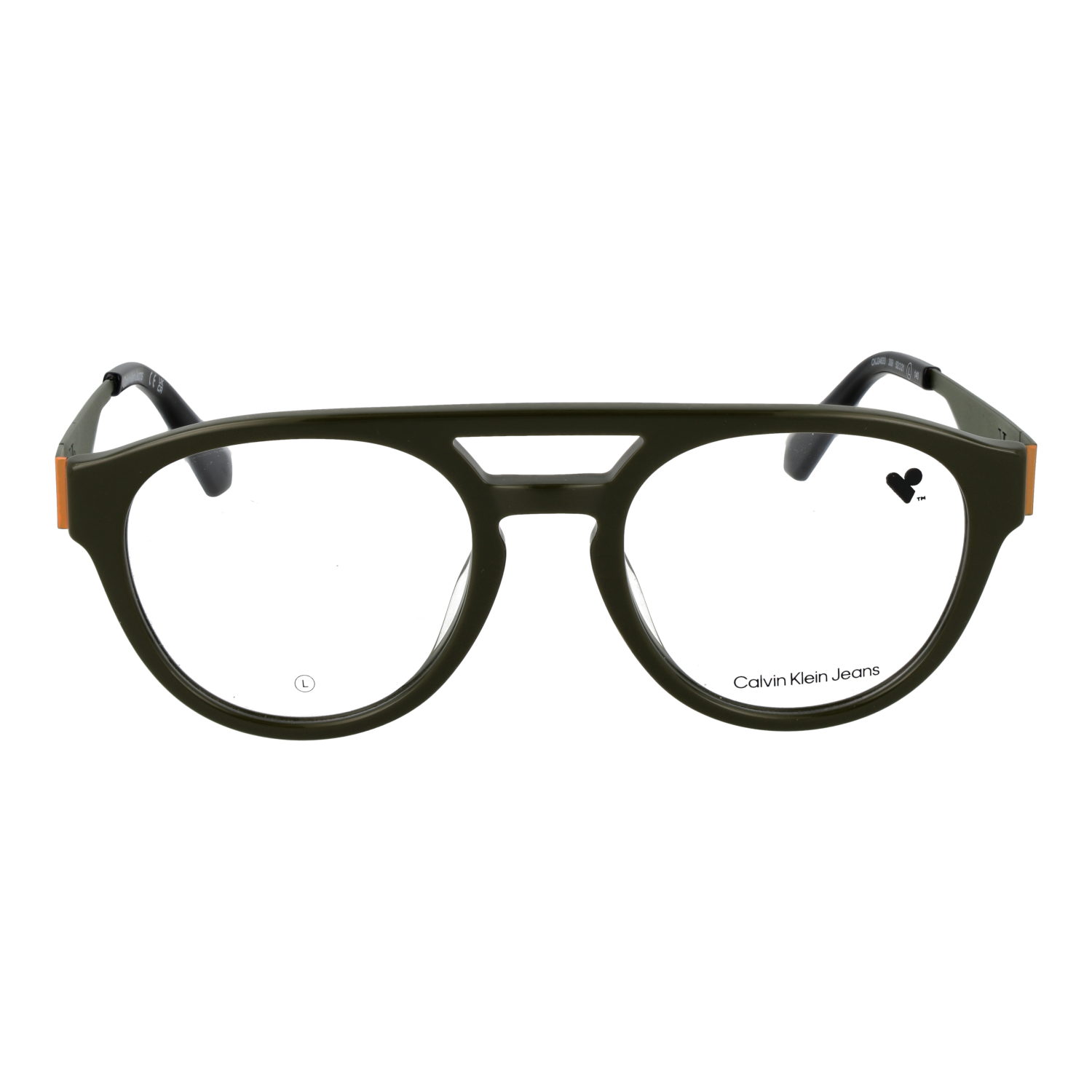 Calvin Klein Jeans CKJ24633 52309 front view – Acetate frame
