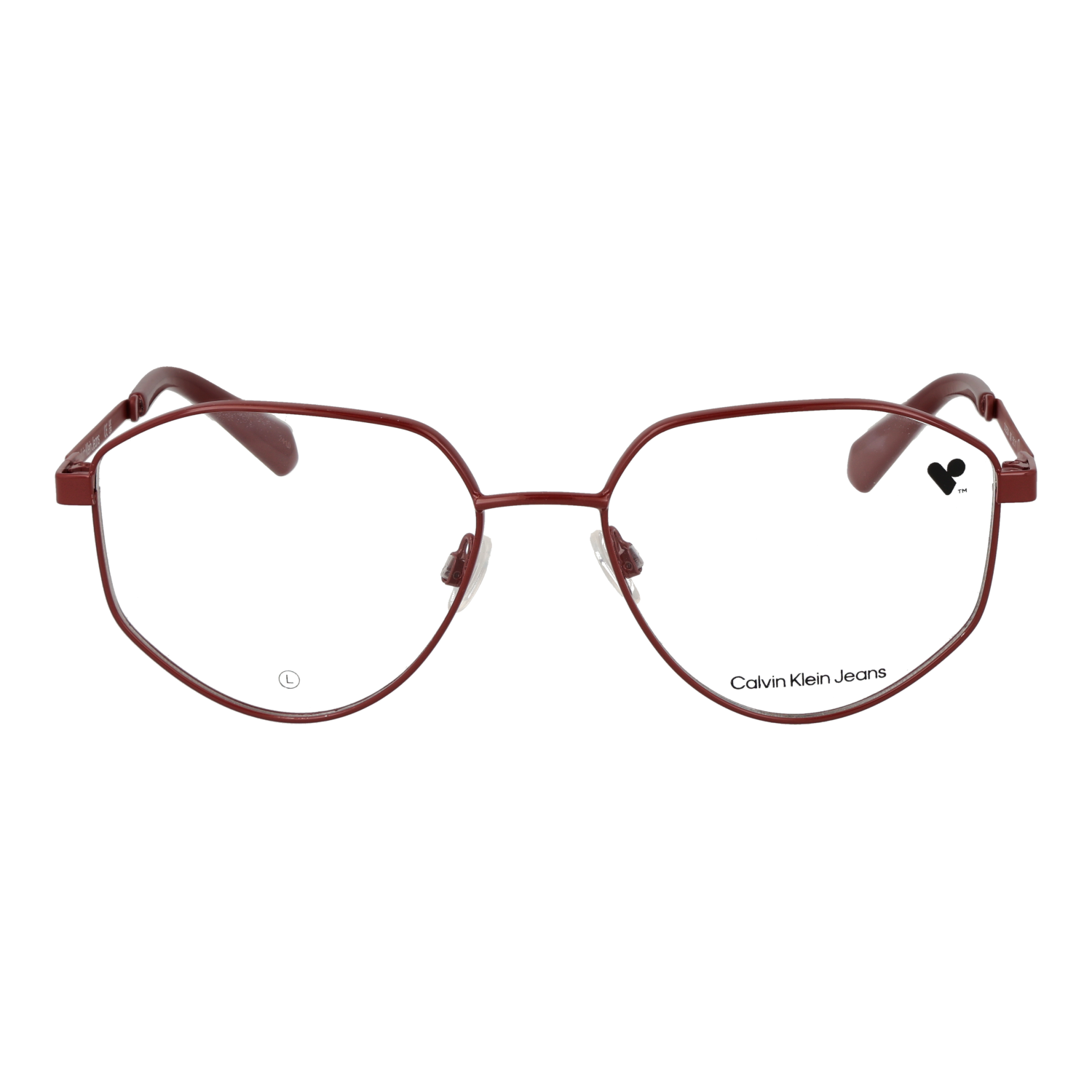 Calvin Klein Jeans CKJ25204 55600 front view – Metal frame