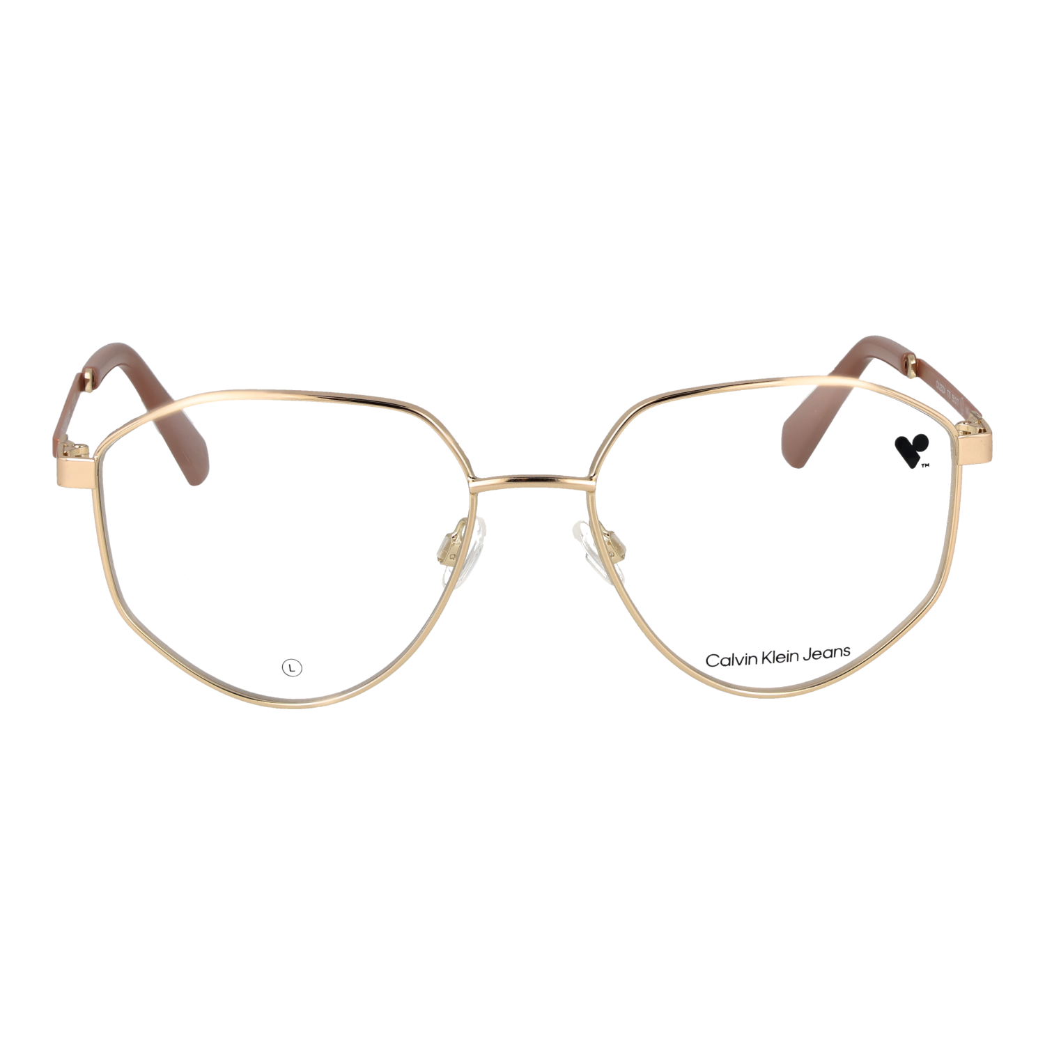 Calvin Klein Jeans CKJ25204 55770 front view – Metal frame
