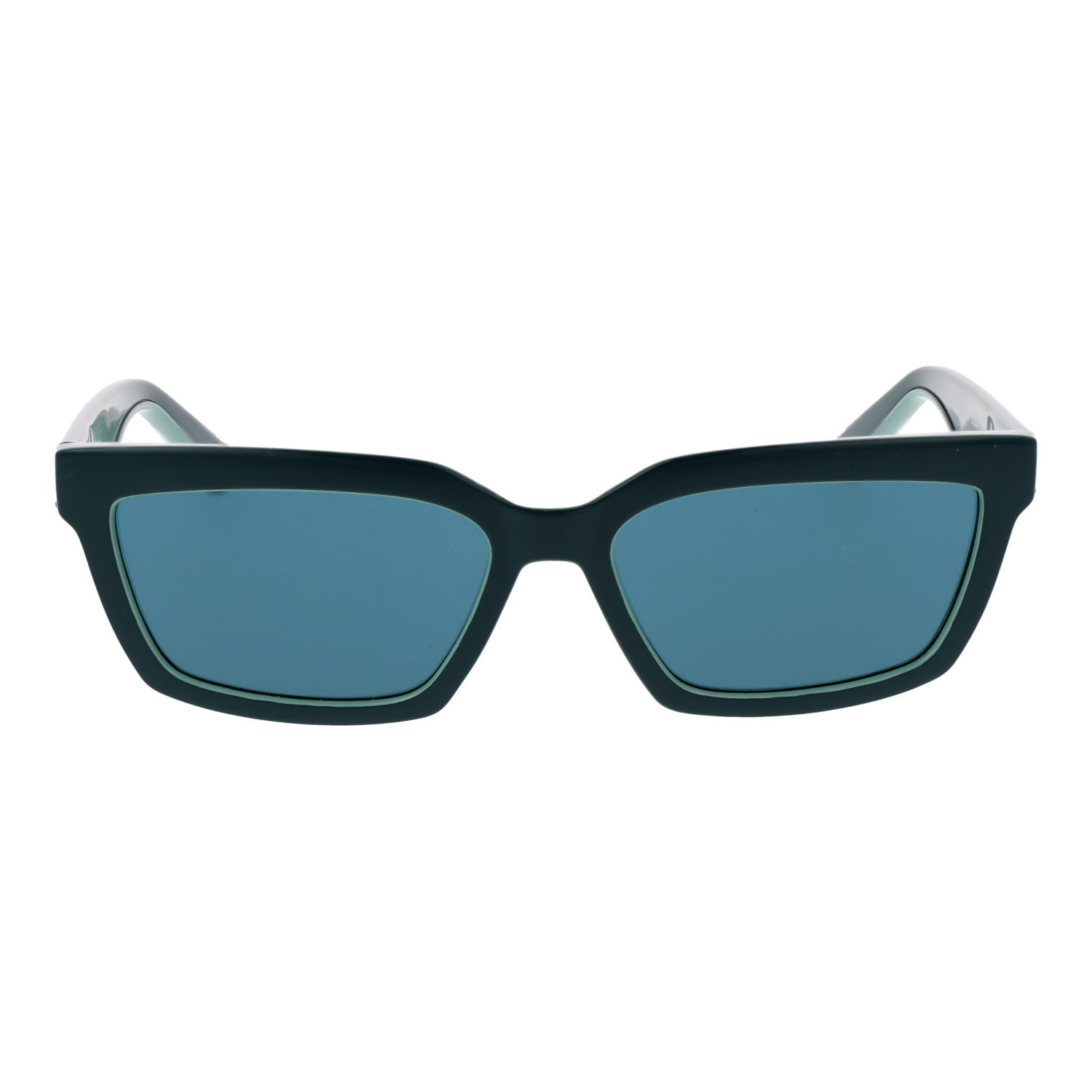 Calvin Klein Jeans CKJ25604S 55432 front view with Blue lenses
