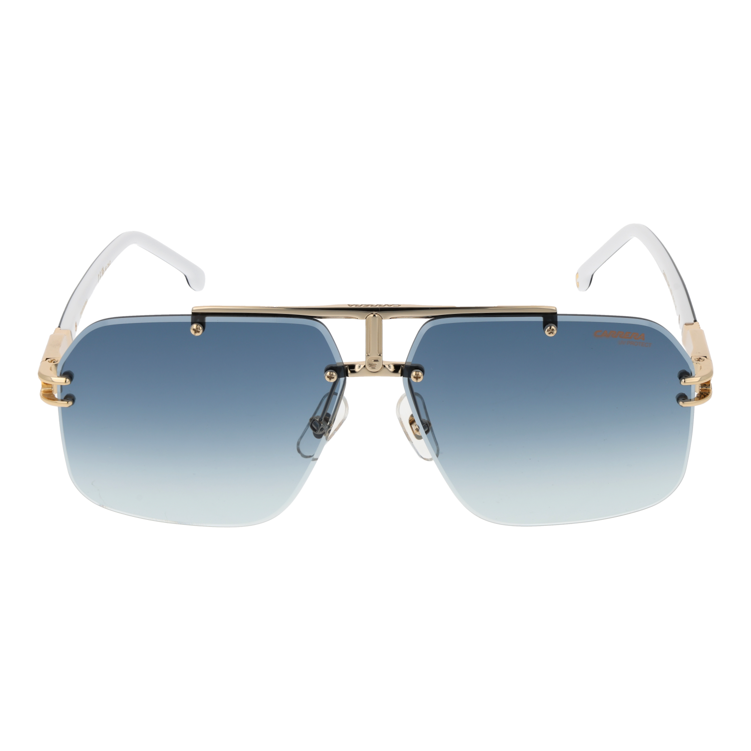 Carrera CARRERA 1054/S 63J5G08 front view with Blue lenses