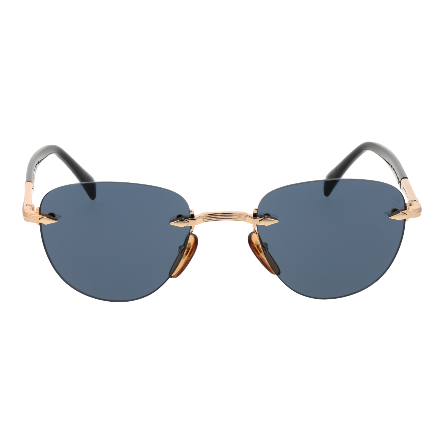 David Beckham DB 1224/S 51RHLIR front view with Grey lenses