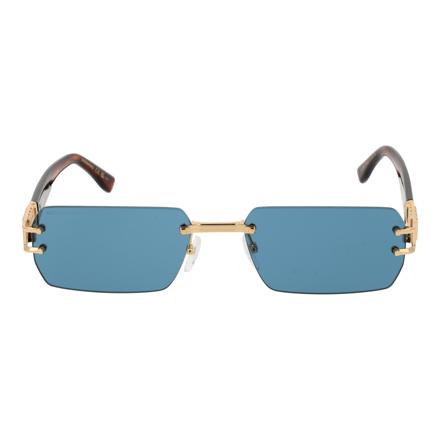 Dsquared2 D2 0189/S 57000KU front view with Blue lenses