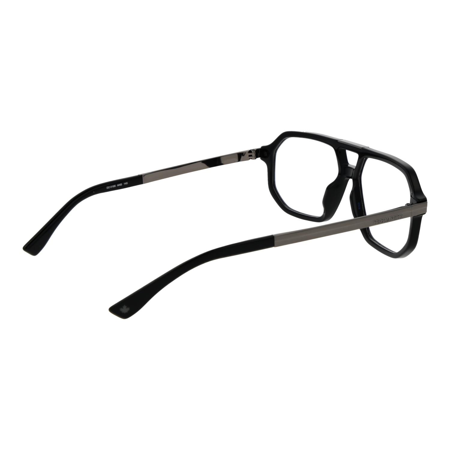Dsquared2 D2 0195 57ANS15 rear view showing hinges
