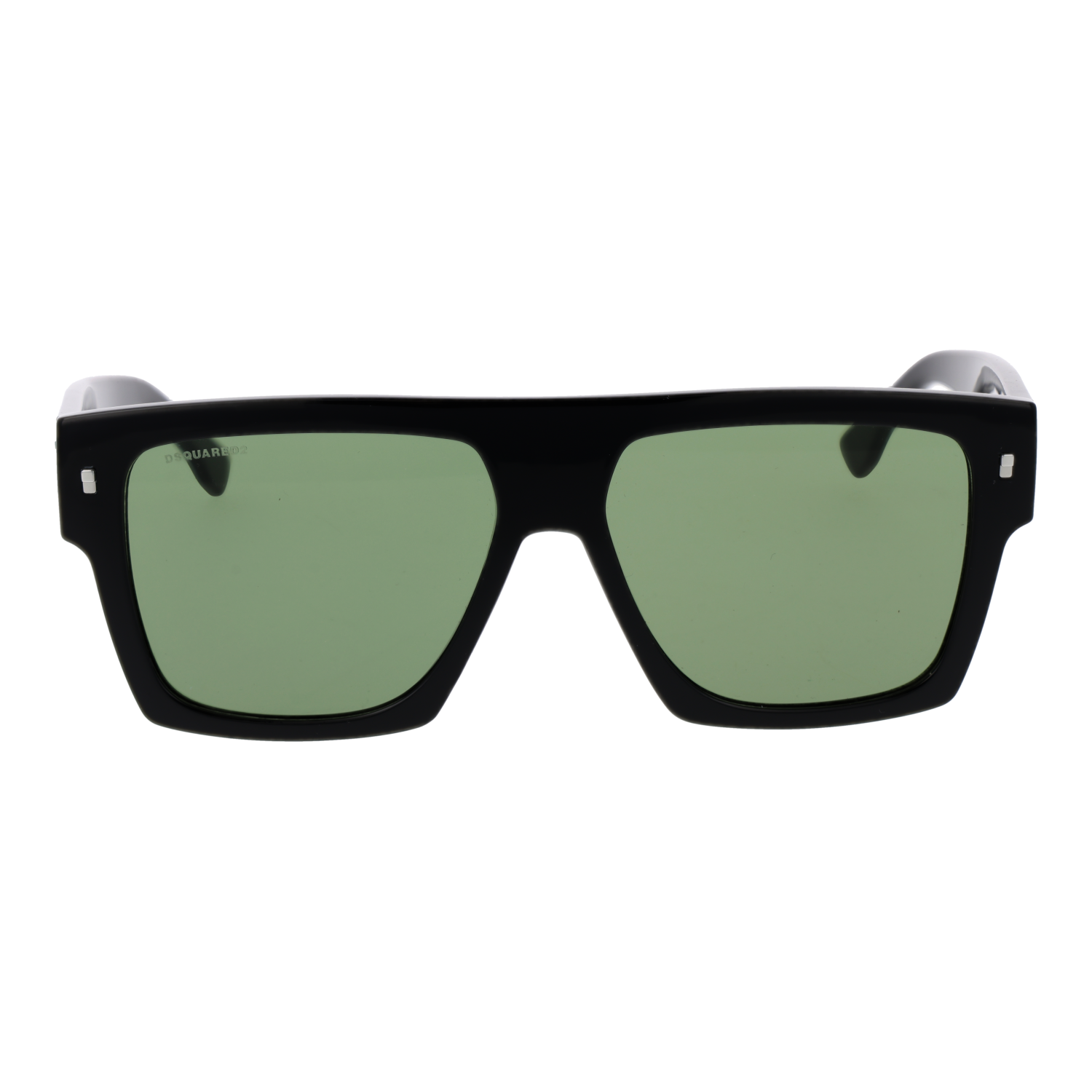 Dsquared2 ICON 0030/S 587ZJQT front view with Green lenses