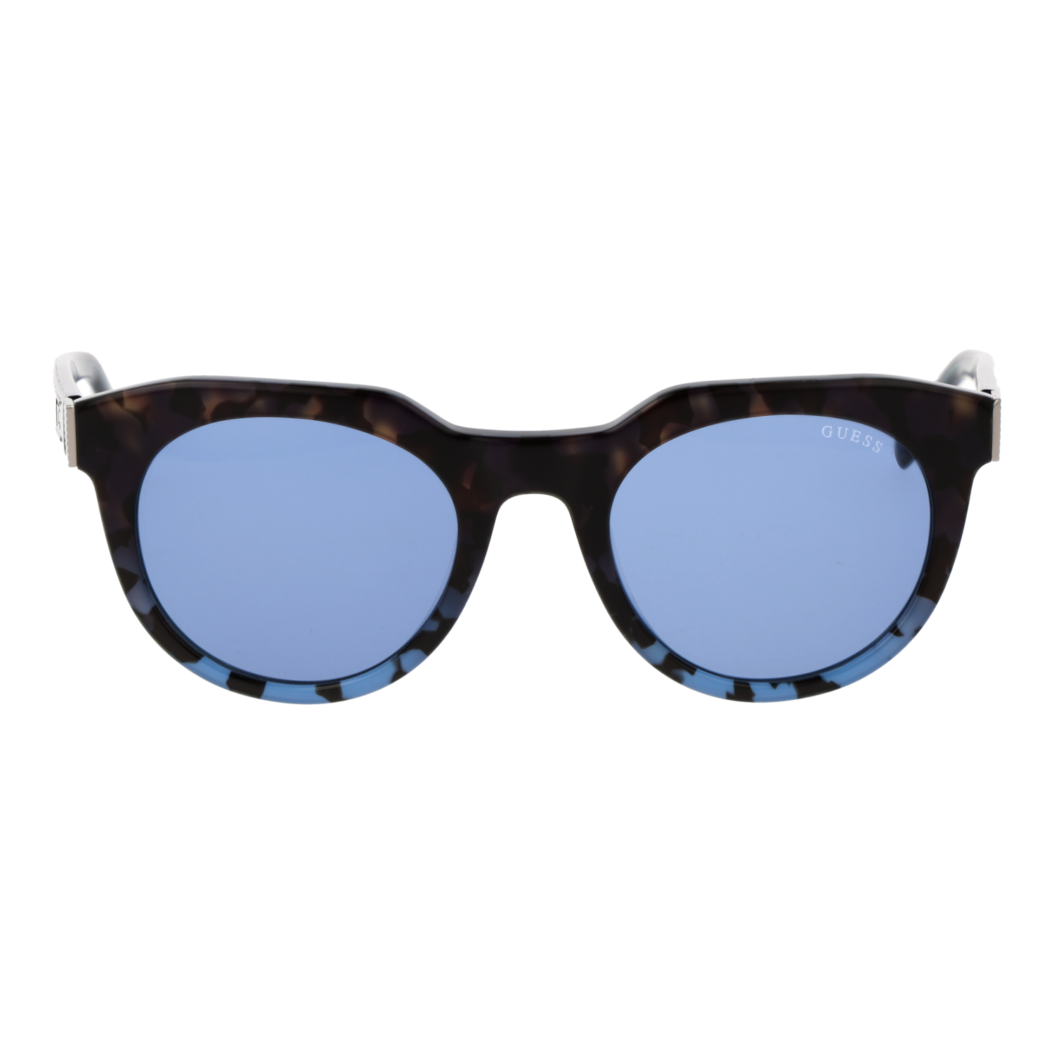 Guess GU00214 4992V front view with Blue lenses