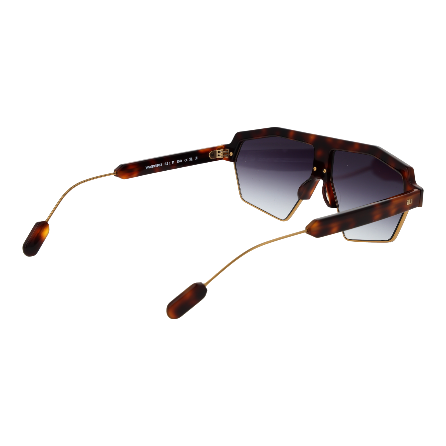 Ill.i by Will.i.am WA591S02 6202 rear view – Acetate frame