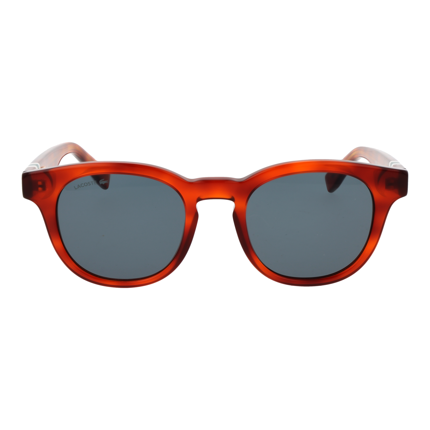 Lacoste L6006S 49218 front view with Green lenses