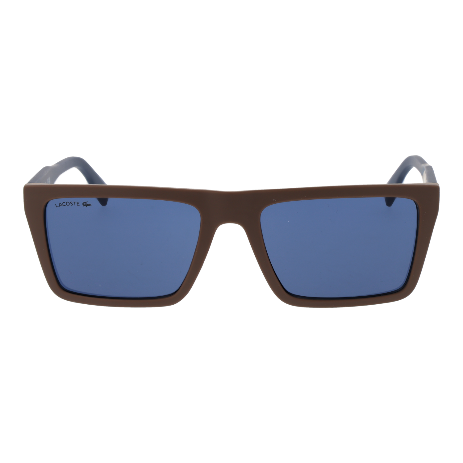 Lacoste L6009S 56210 front view with Blue lenses
