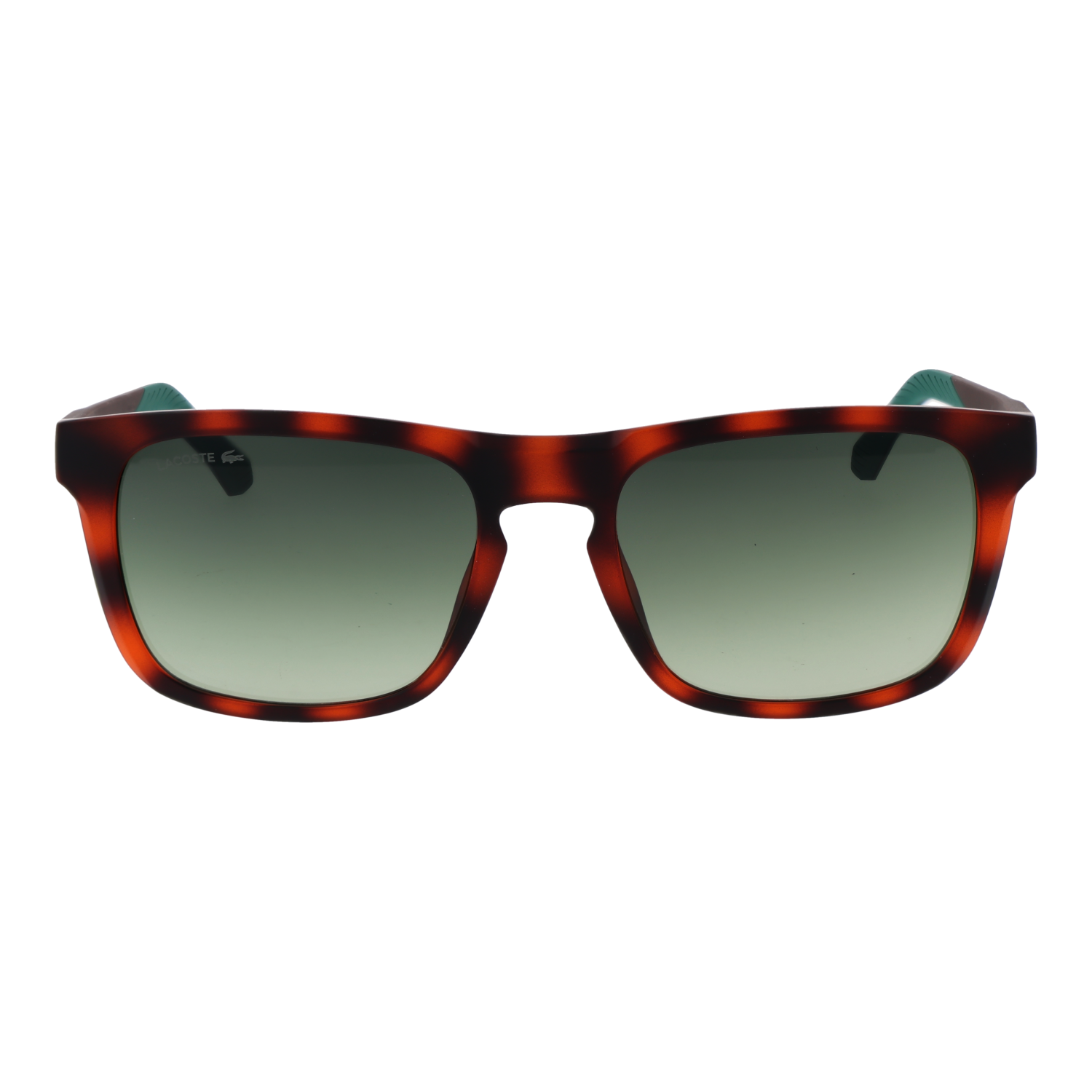 Lacoste L956S 55230 front view with Green lenses