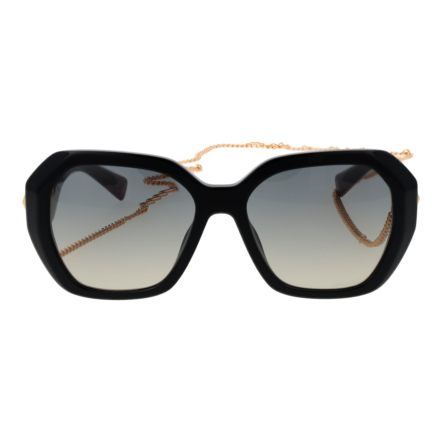 Missoni MIS 0268/G/S 55807PR front view with Turquoise lenses