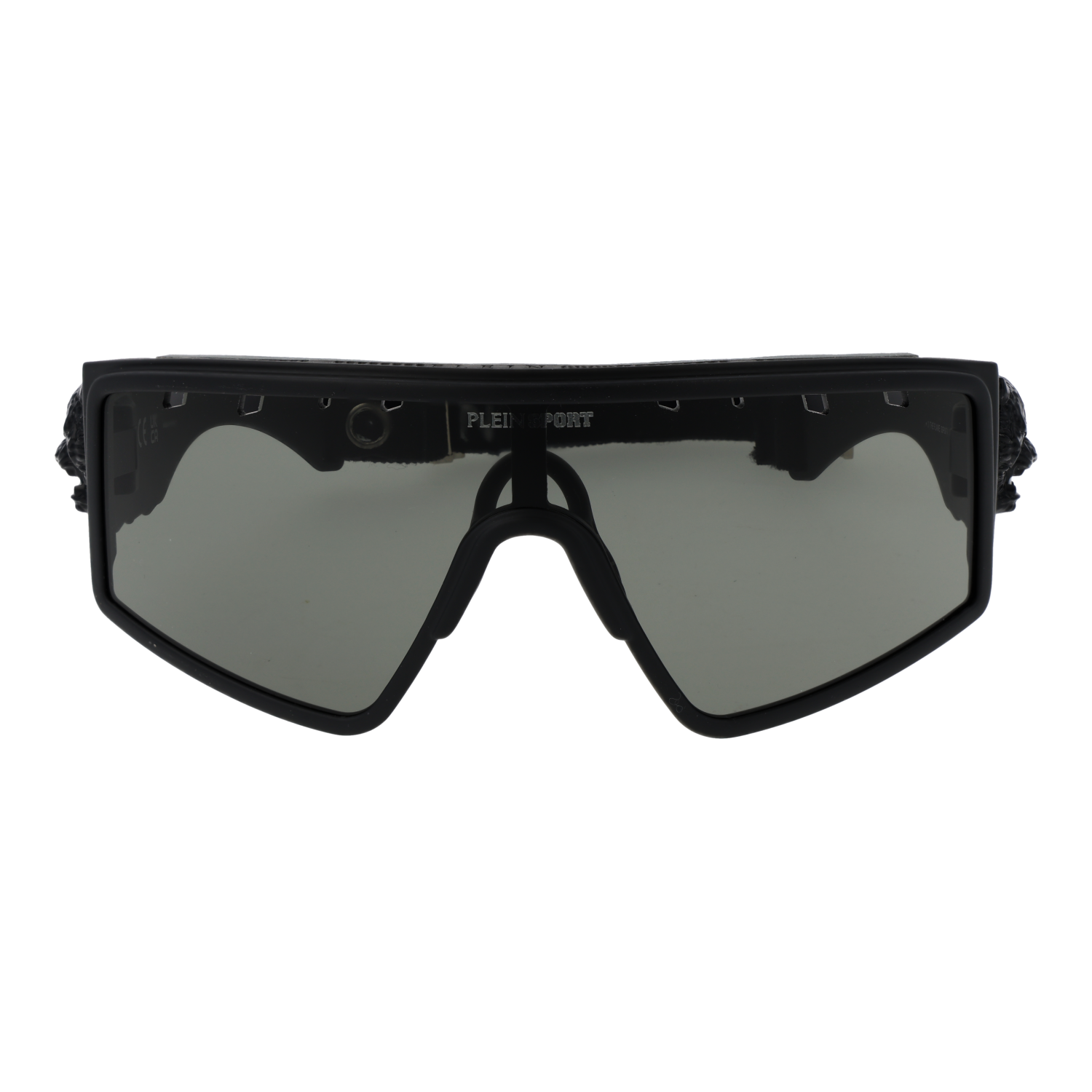 Phlipp Plein Sport SSP007V 990U28 front view with Grey lenses