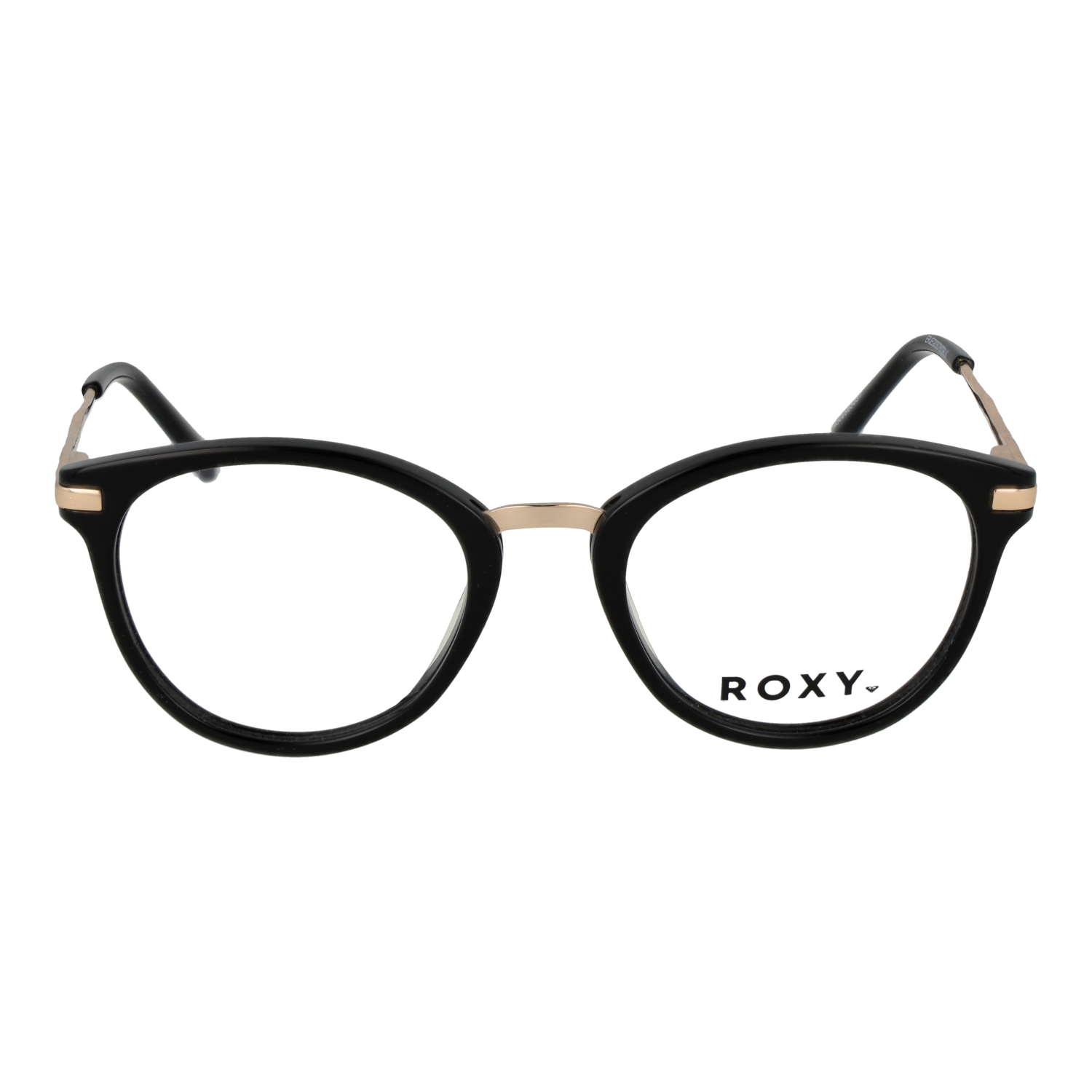 Roxy ERJEG03078 DBLK front view – Acetate frame