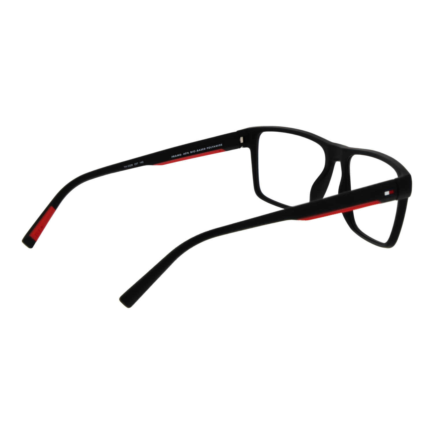Tommy Hilfiger TH 2328 56OIT16 rear view showing hinges