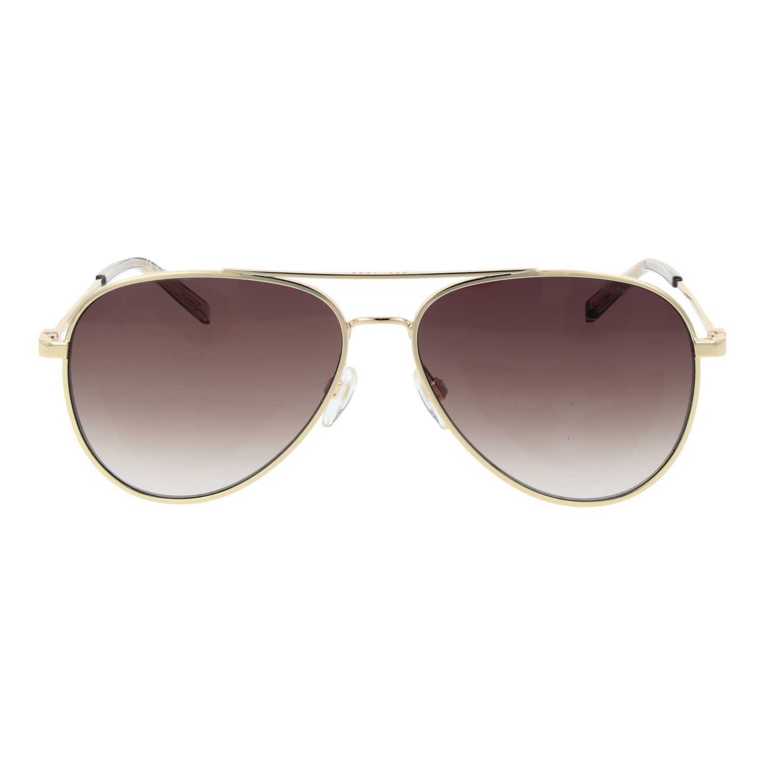 Tommy Hilfiger TH 2336/S 58J5GHA front view with Brown lenses