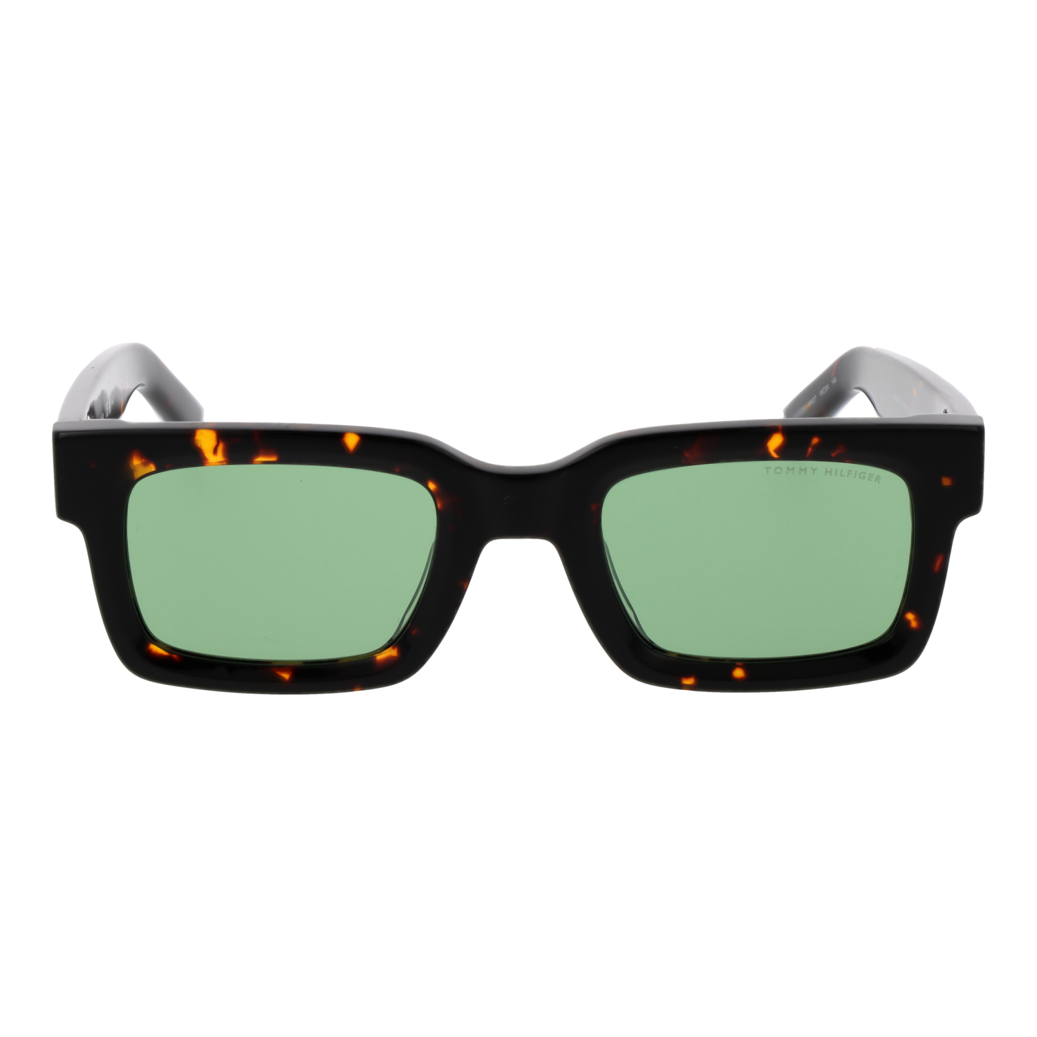 Tommy Hilfiger TH 2368/S 49086QT front view with Green lenses