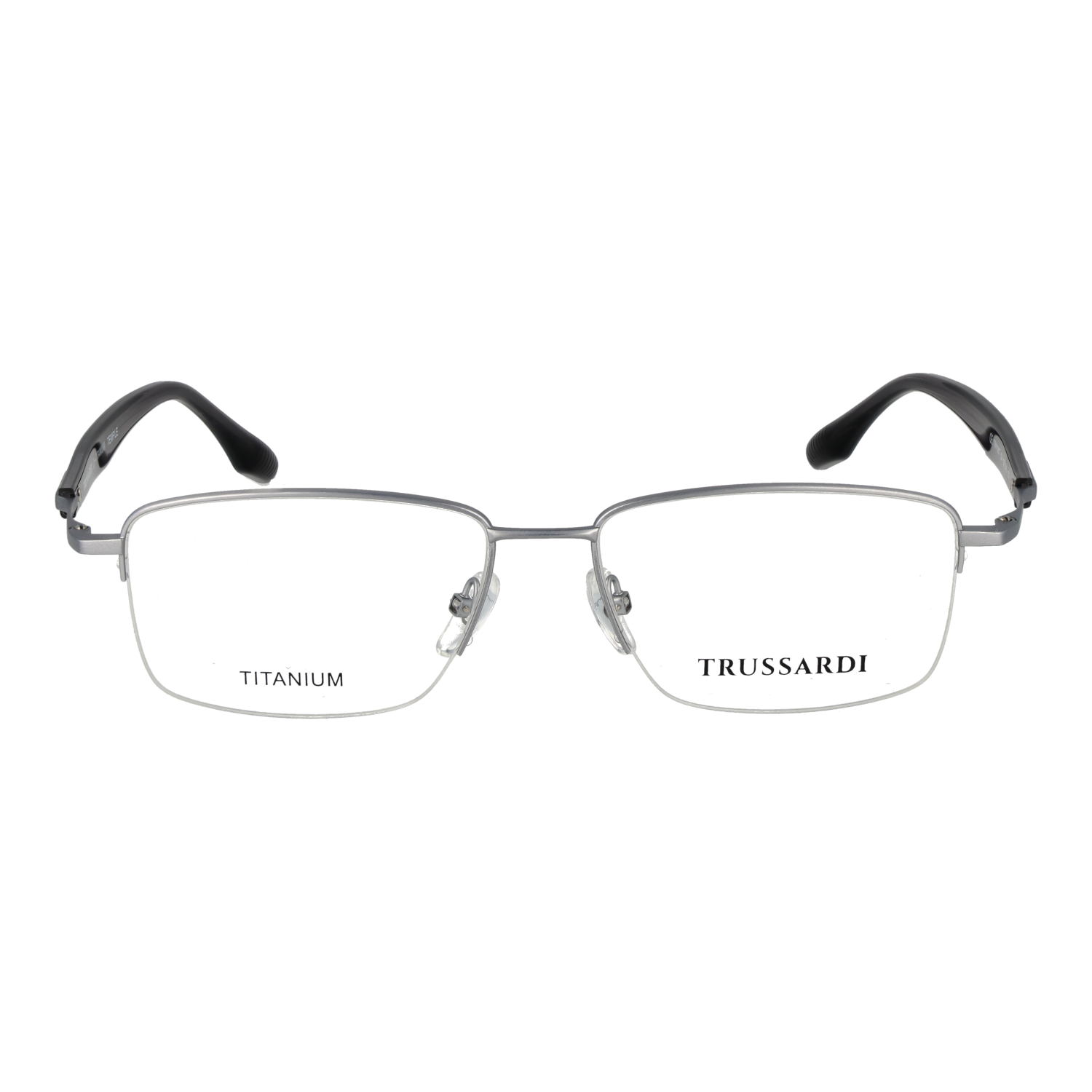 Trussardi TSM1050T 5503A front view – Titanium frame