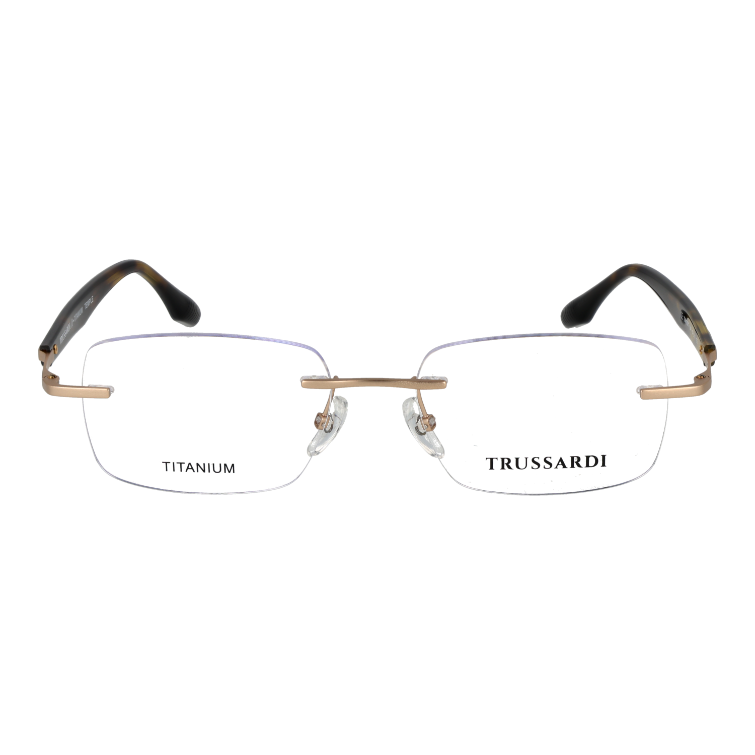 Trussardi TSM1051T 5404A front view – Stainless Steel frame