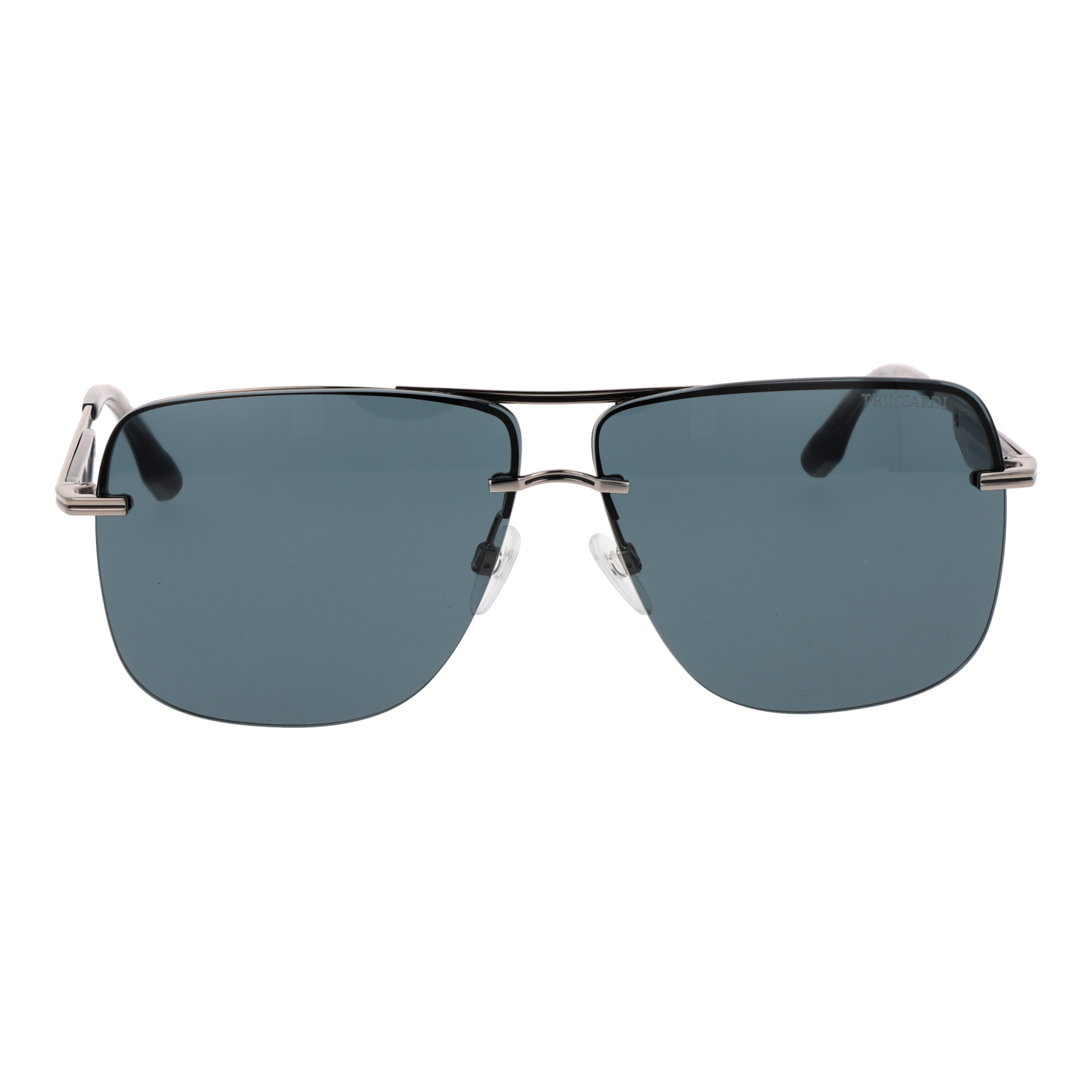 Trussardi TSM3001 64T01 front view with Blue lenses