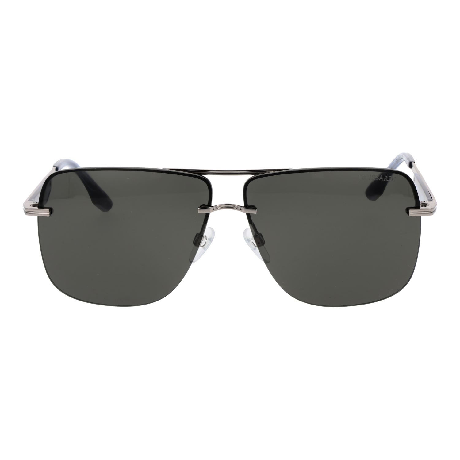 Trussardi TSM3001 64T02 front view with Grey lenses