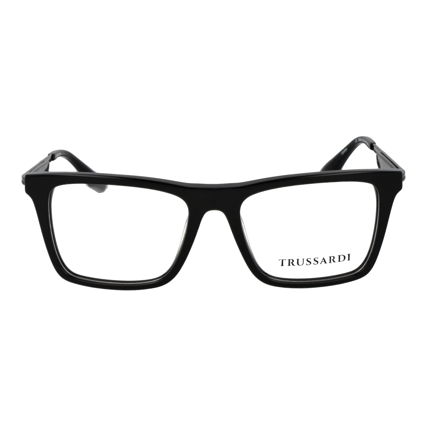 Trussardi TSM6013 52A01 front view – Acetate frame