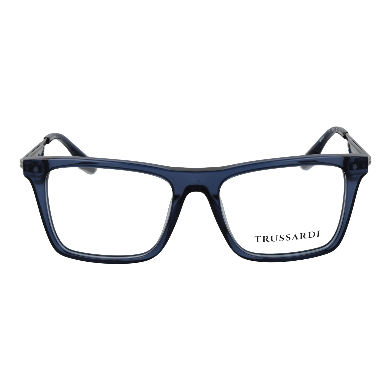 Trussardi TSM6013 52T02 front view – Acetate frame