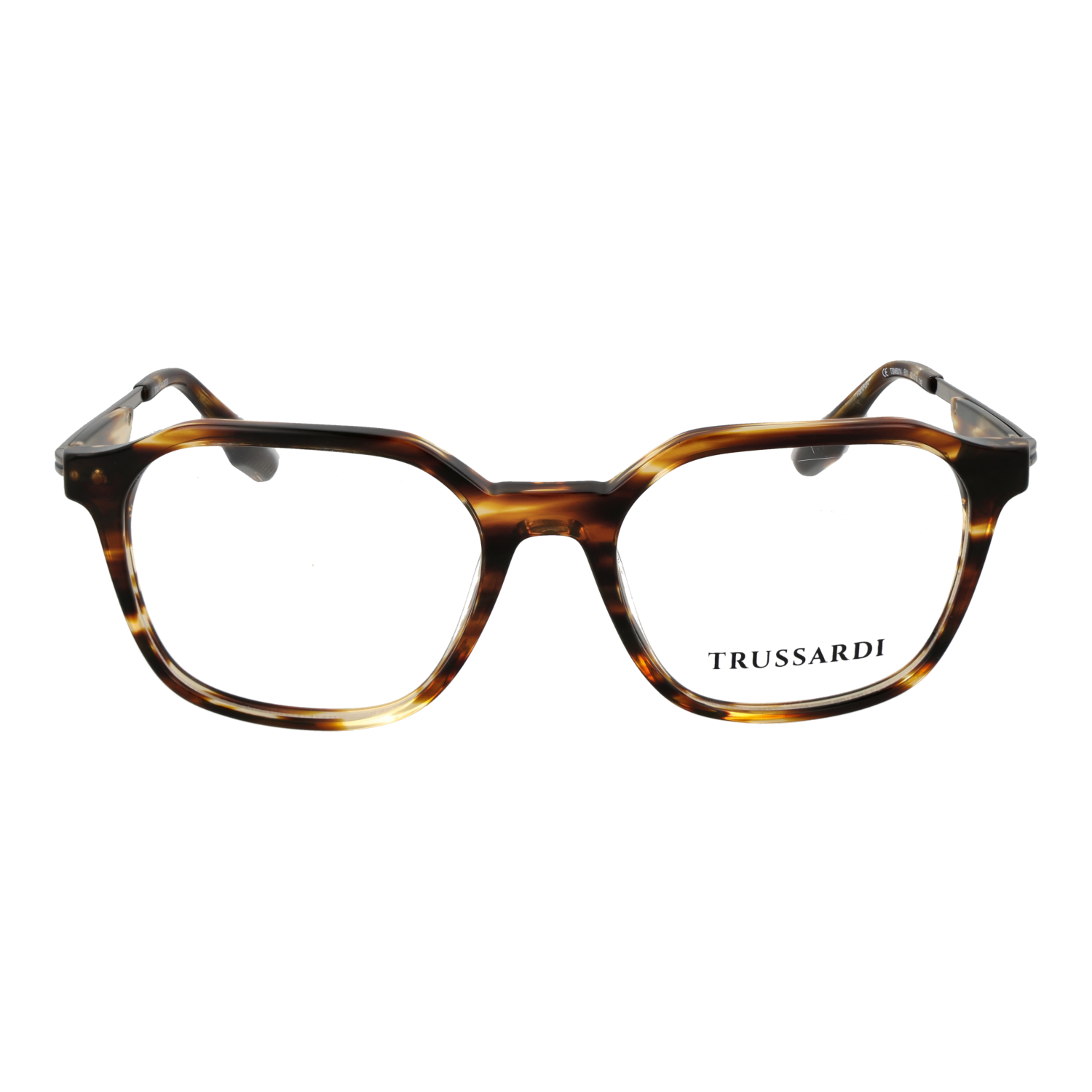 Trussardi TSM6014 53E01 front view – Acetate frame