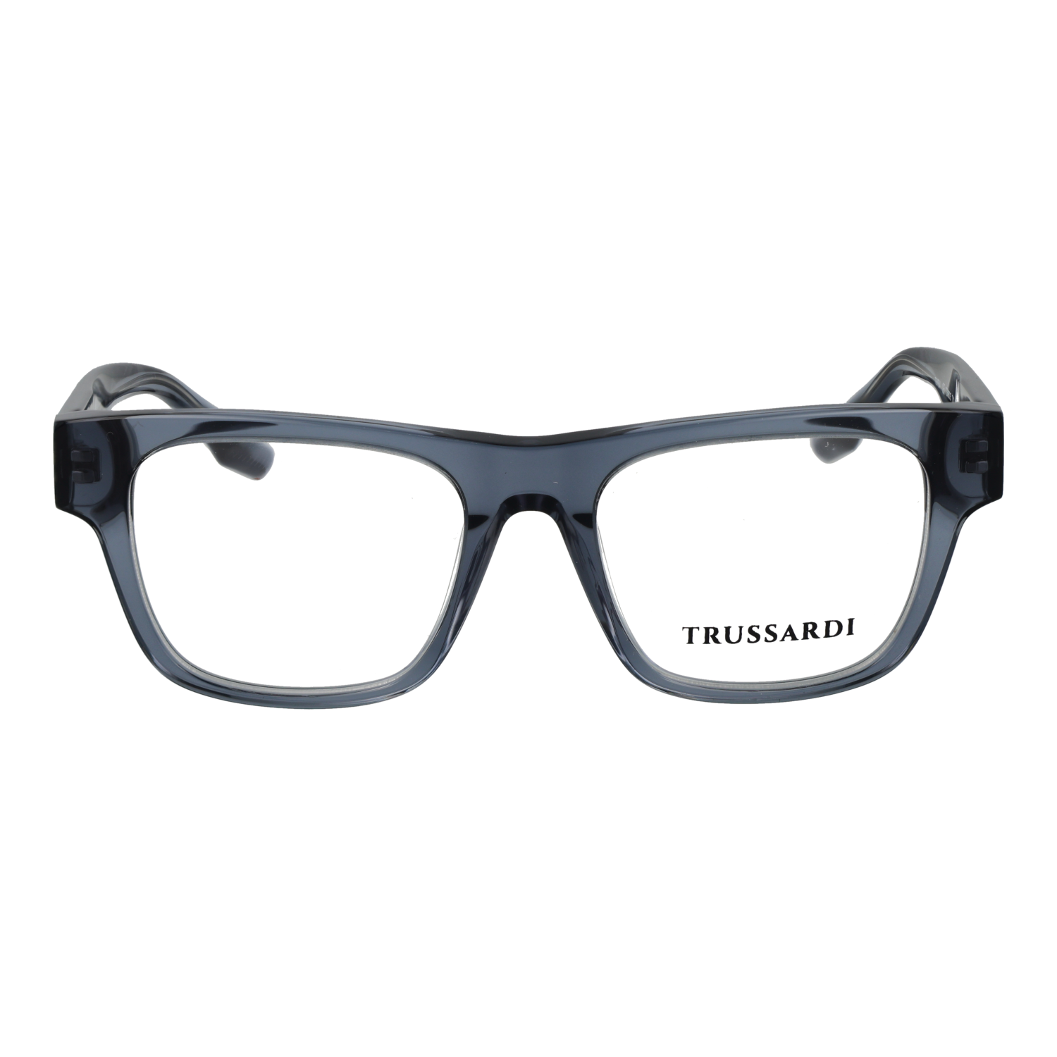 Trussardi TSM6015 51T01 front view – Acetate frame