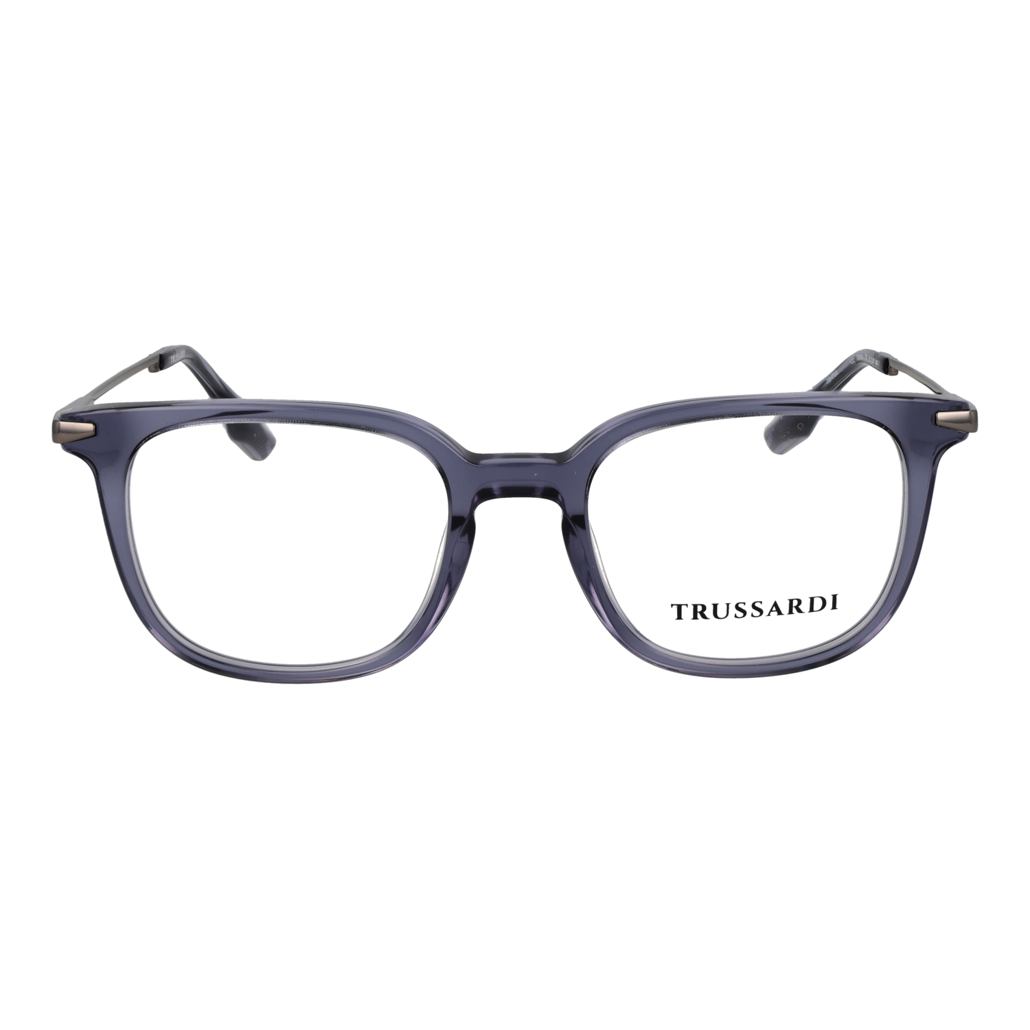Trussardi TSM6054 51T02 front view – Acetate frame