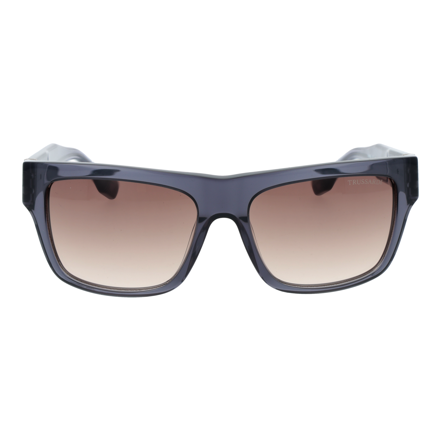 Trussardi TSM9067 56T01 front view with Brown lenses