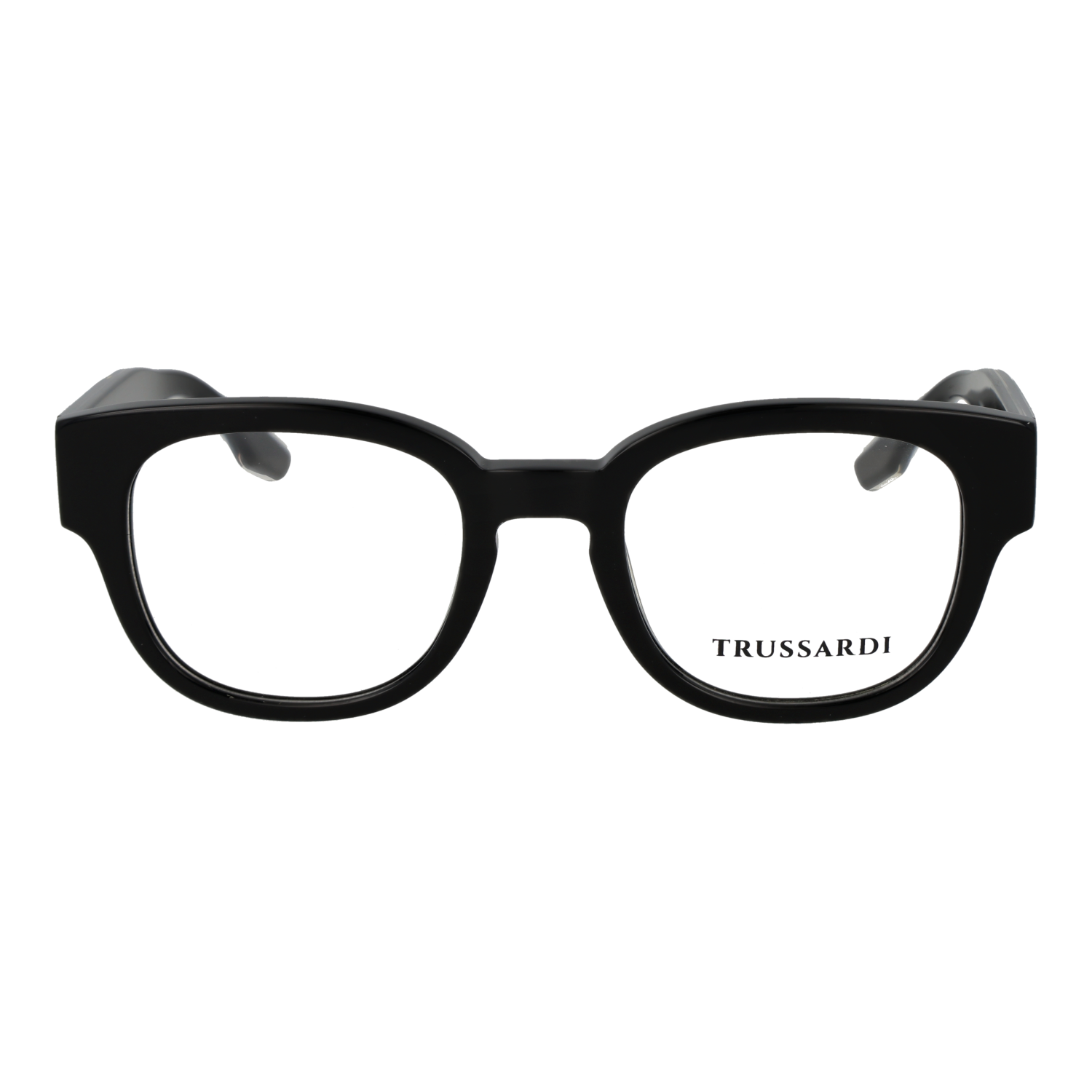 Trussardi TSU6042 50A01 front view – Acetate frame
