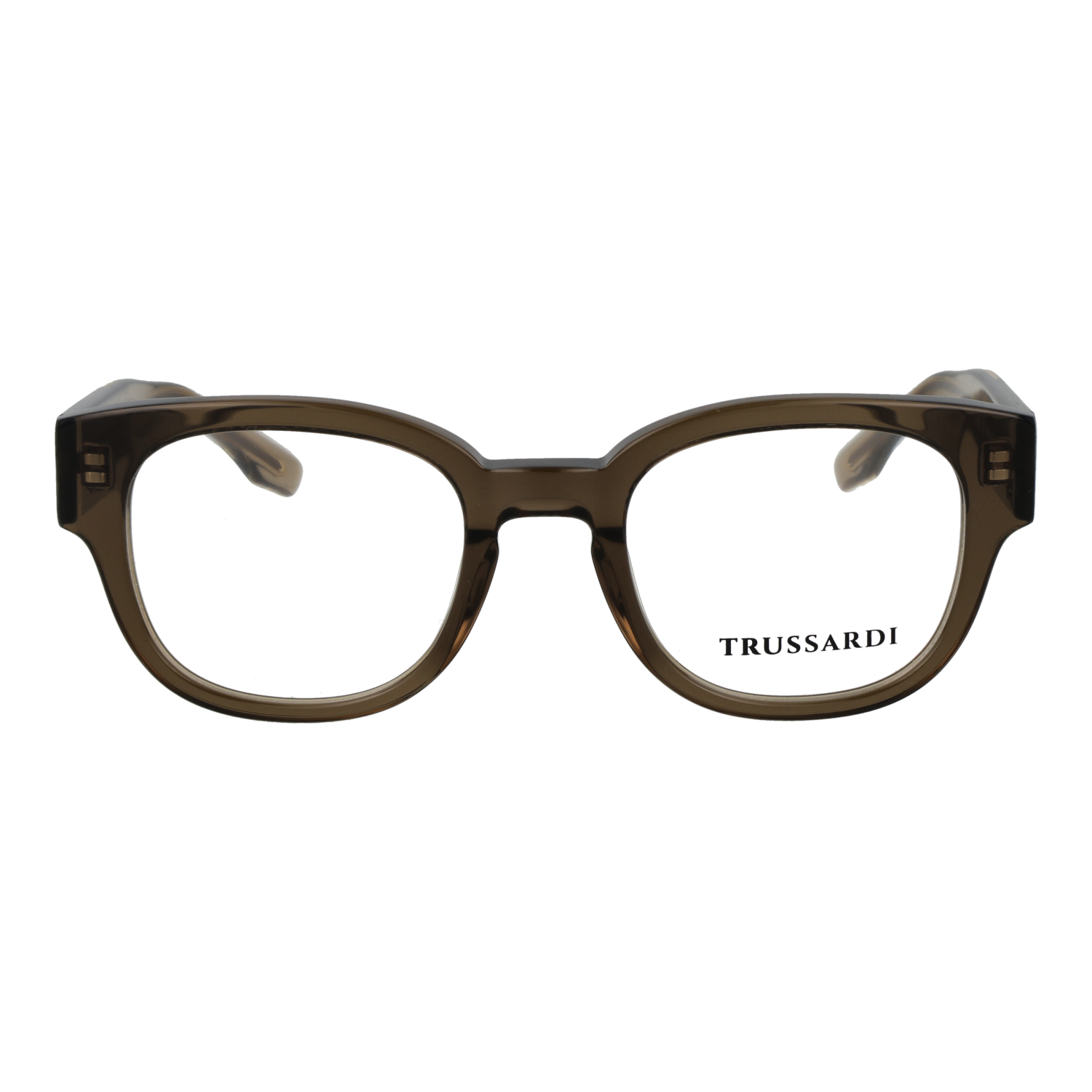 Trussardi TSU6042 50T01 front view – Acetate frame