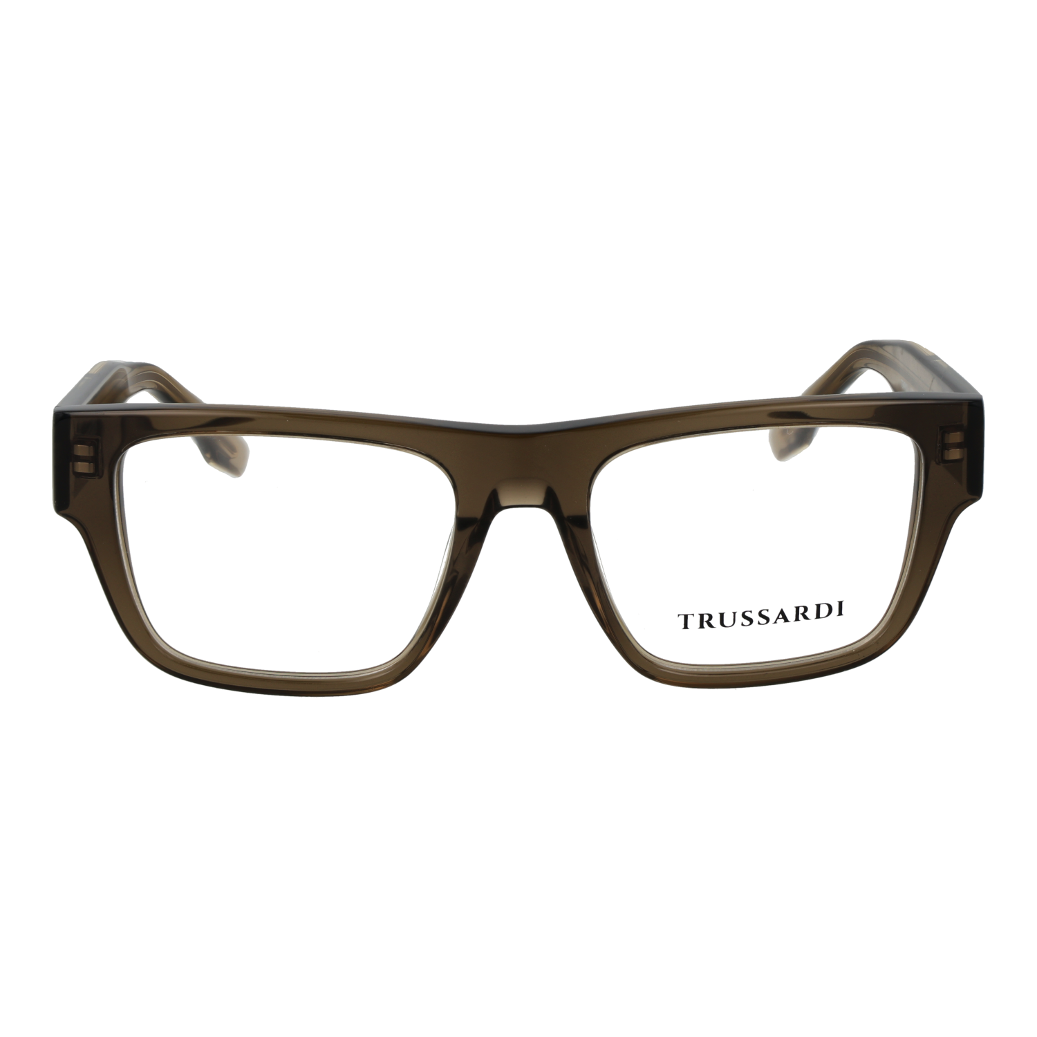 Trussardi TSU6043 52T01 front view – Acetate frame